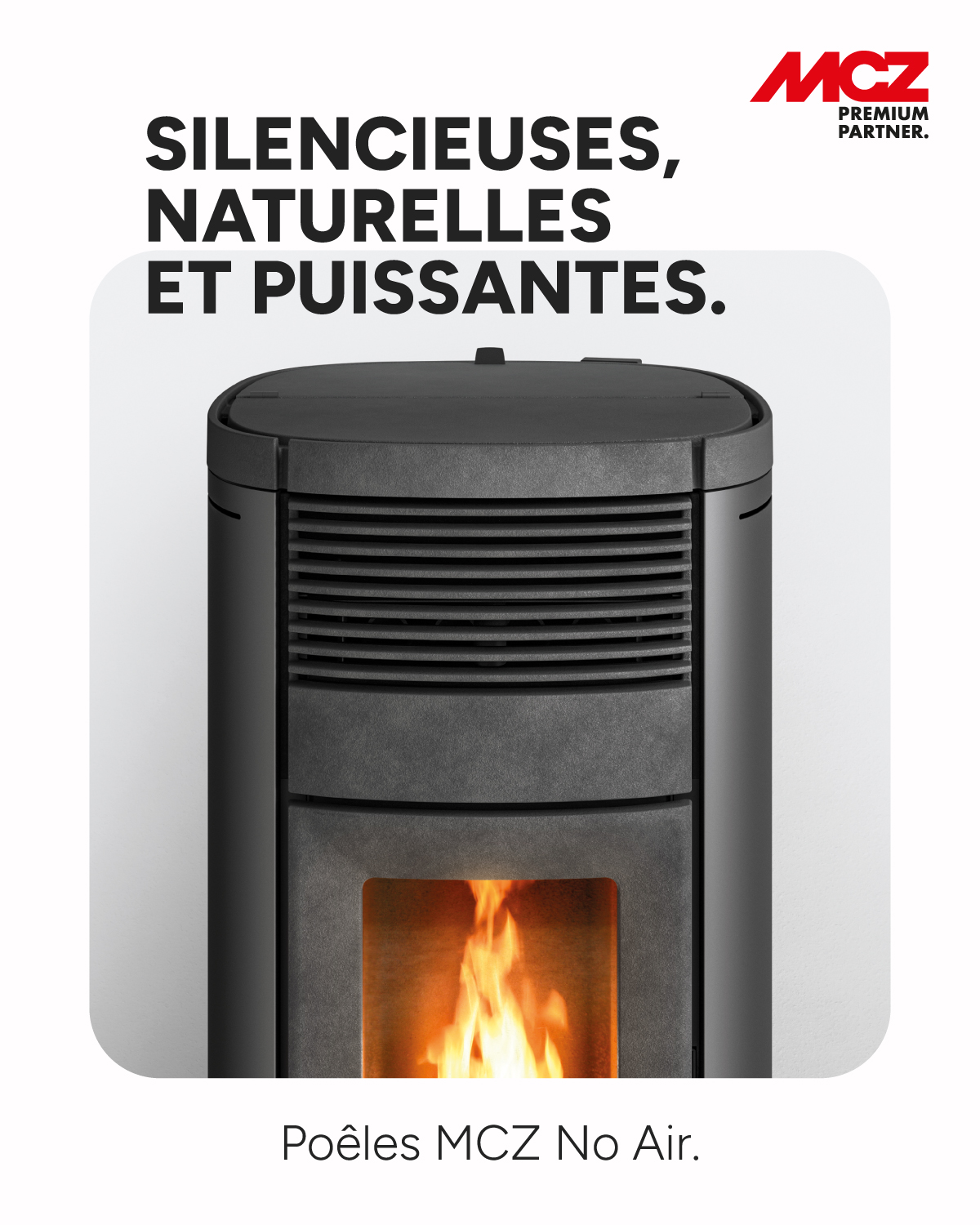💤 Silencieux, naturels et puissants: les poêles MCZ No Air offrent une chaleur optimale, sans compromis.
🧘 Parfaits pour les espaces nuit et les zones dédiées à la détente, ce mode exclut tout mouvement d’air lié à la ventilation et crée une chaleur enveloppante et agréable, garantissant un bien-être continu.
Vous le retrouvez sur les modèles Suite, Club, Ego, Mako, Mida, Curve, Mood, Musa et bien d’autres.
🔥 Invitez chez vous le plaisir d’une chaleur naturelle, avec @mcz.france.