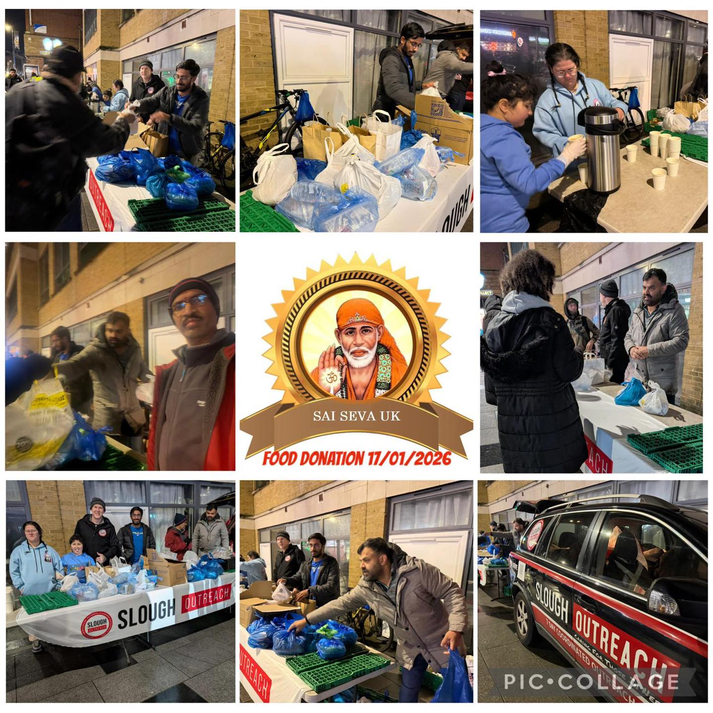 Sai Seva UK would like to thank all families who donated towards our monthly food donation on Saturday 17th January 2026 ๐๐ผ
Thank you to Slough Outreach for the opportunity to provide Seva ๐๐ผ
Together, we can carry forward Babaโs name and His good deeds of feeding the hungry ๐๐ผ
Thank You ๐๐ผ
Jai Sai Ram ๐๐ผ
#GivingBack #MonthlyFoodDonation #ServingTheCommunity #Seva #SelflessService #SaiSevaUK #SloughOutreach #ServingTheCommunity