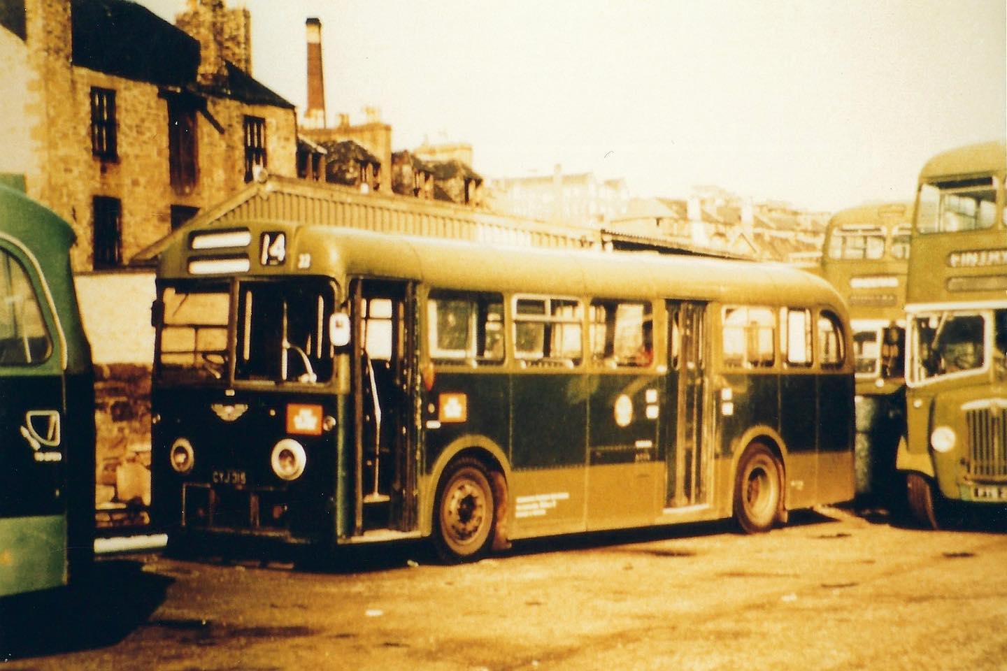 🚍📖 From the archive today is a Dundee Corporation single decker, Fleet Number 22 (CYJ315), an AEC Regal IV with Alexander bodywork. New in 1953 and withdrawn in 1974, it served Dundee for over two decades.
Captured nearside at East Dock Street depot, the bus is shown operating Route 14, reflecting the vital role single deckers played across the city’s network.
The museum is now open from 10am to 4.30pm, Friday to Monday.