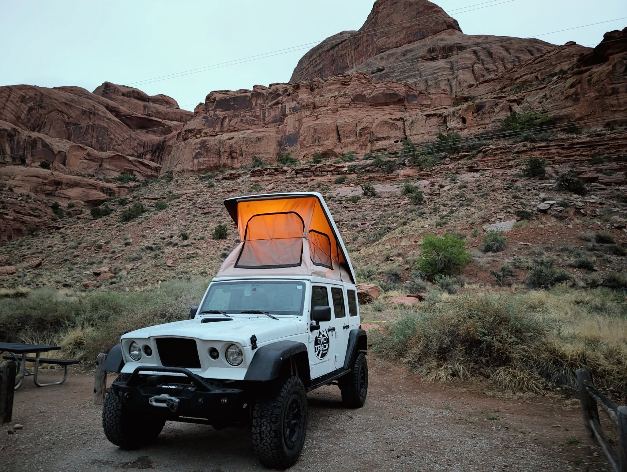 This Winter weather has us dreaming of desert trips! #camping #JEEP #overlanding #jeepoverland #jeeplife #jeepcamper