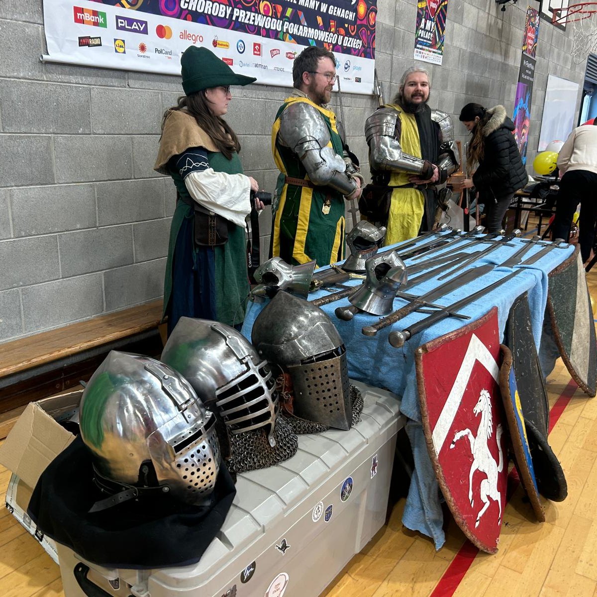 Great day with WOSP Portlaoise in the company of some fellow midland knights from @fragaracharmouredcombat @knightsofmunster @heartlands.ac