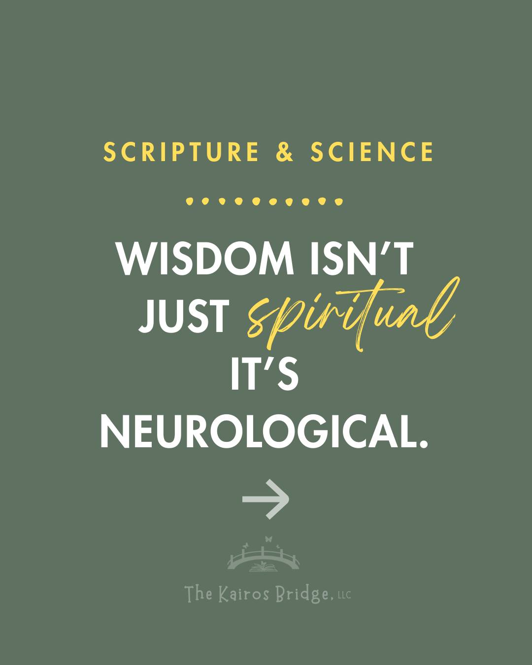 Wisdom isn’t just spiritual—it’s neurological.
We often think wisdom is something you either have or don’t.
But Scripture tells us wisdom grows through counsel, and science shows learning deepens through collaboration and feedback.
Growth accelerates when we’re willing to listen, reflect, and learn together.
Scripture says. Science confirms. Wisdom grows in community.
#parentcoach #scripturescience #parentingtips #noticeitnameitnurtureit #parentingwithpurpose