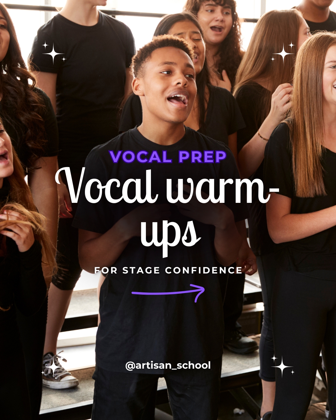 A warmed-up voice = a confident performance. 🎭 Start small, stay consistent! 🎤#VocalWarmUps #TheatreTips