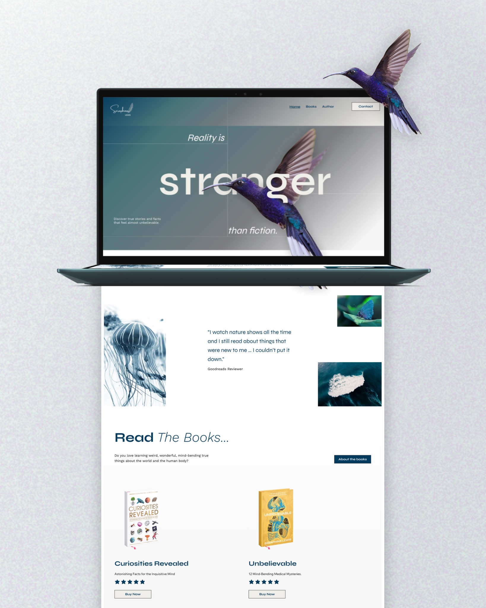 This week’s launch highlight ✨ We were so happy with how this website turned out for Seraphina Lewis but it wasn’t just the end result we loved, we also had a great time collaborating with Seraphina and exploring ideas together to shape the final look. It’s partnerships like these that remind us why we love what we do.
If you have a web project and want to actually enjoy the design process, we’d love to hear from you, reach out and see if we might be the right team for you.
Contact links in bio 🌺
#WebDesign #GraphicDesign #CreativeStudio #AuthorWebsite #CollaborativeDesign #SmallBusinessDesign #UserFocusedDesign #DesignJourney #ScarboroughWA