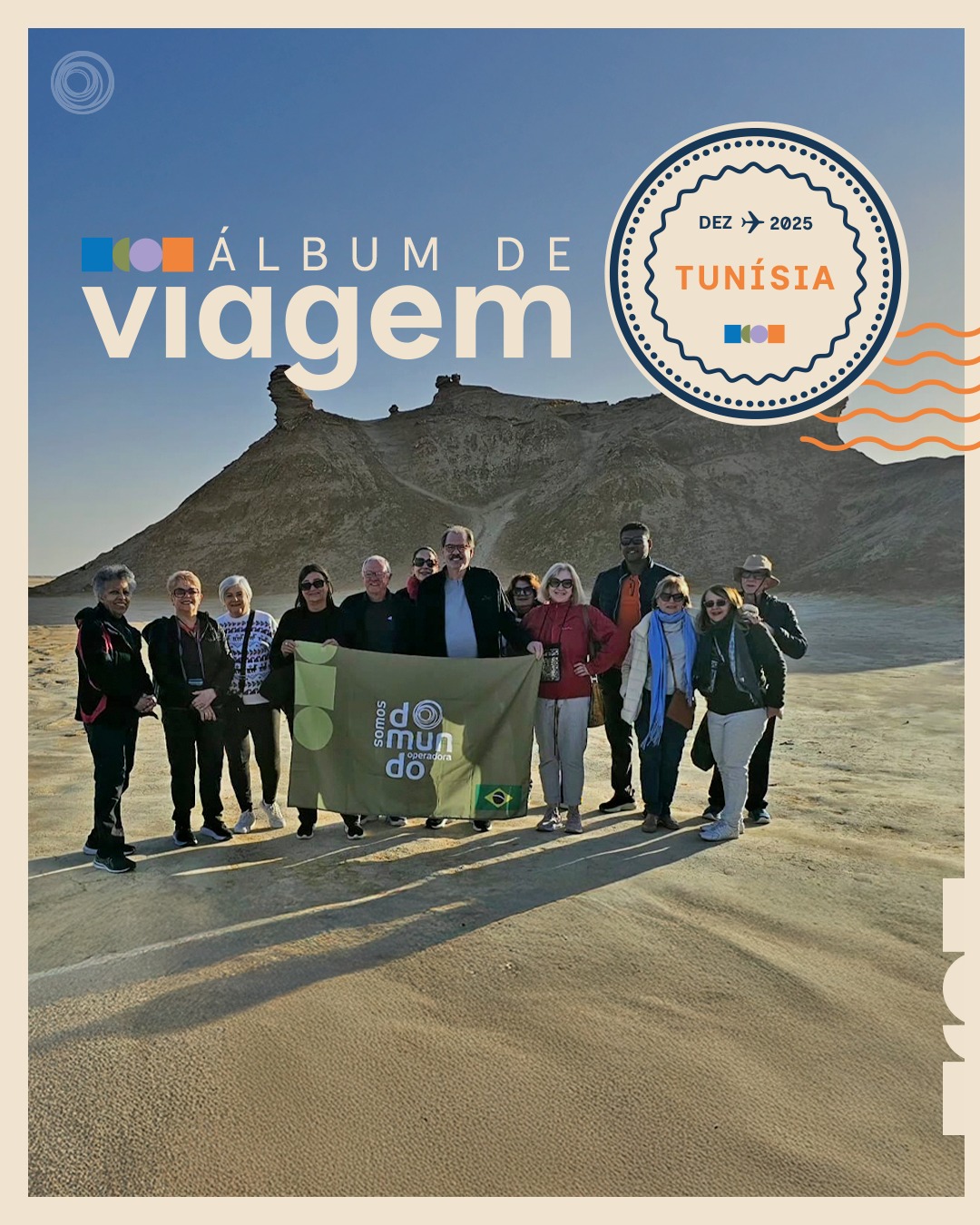 A Tunísia é um destino que não pode faltar aqui na Domundo! 🌍
Localizado na África, o país vem se tornando queridinho nos últimos anos. E, claro, um dos nossos tours de Réveillon foi para lá.
Dá só uma olhada em alguns dos melhores registros desse grupo animado, que aproveitou dias de muito céu azul entre o Mar Mediterrâneo e o Deserto do Saara.
#domundo #viagememgrupo #tunisia #africa