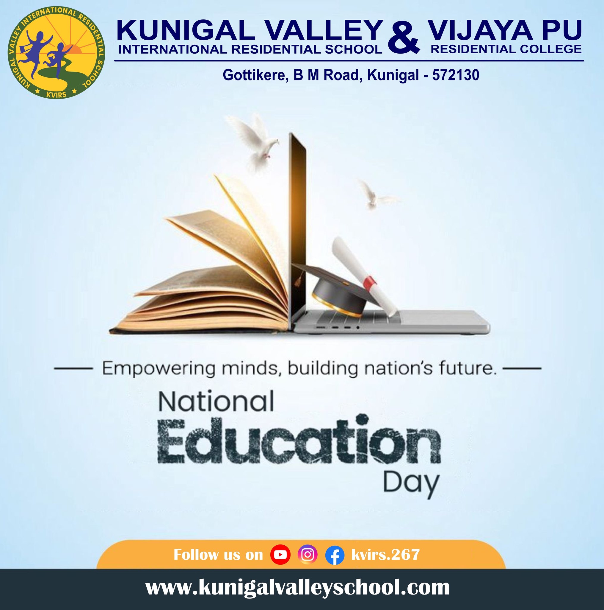 Education is the most powerful tool to change the world.
Happy World Education Day! ๐๐
Hashtags (you can mix & match):
#WorldEducationDay #EducationForAll #LearningNeverStops #EmpoweringMinds #FutureLeaders #ValueBasedEducation #SchoolLife #KnowledgeIsPower