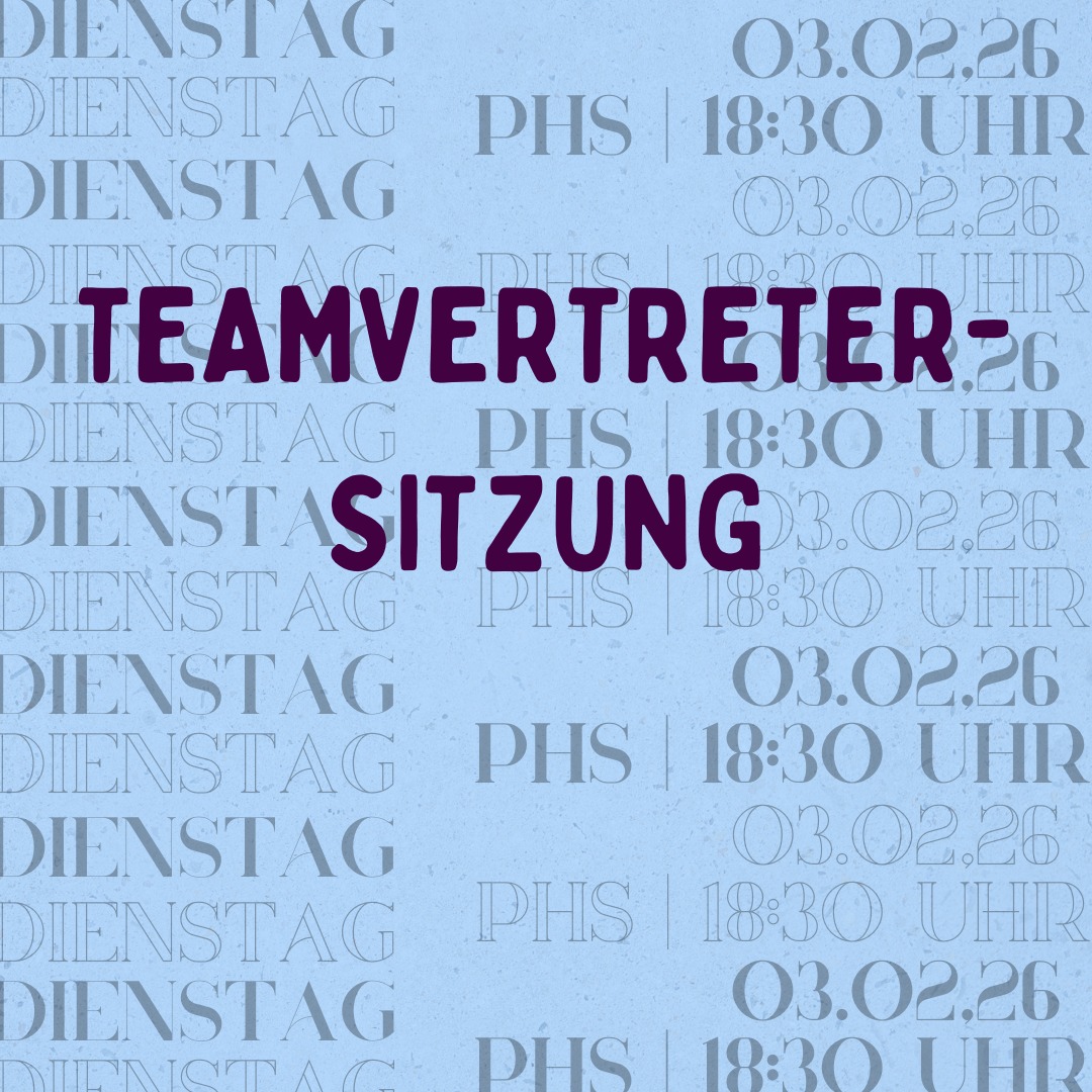 Save the Date! Am 03.02. ist unsere nächste Teamvertreter-Sitzung. Falls wir uns dort nicht sehen, sehen wir uns definitiv am Freitag beim Training. 🏒
#teamunitedonice #fürdiewertedeslebens