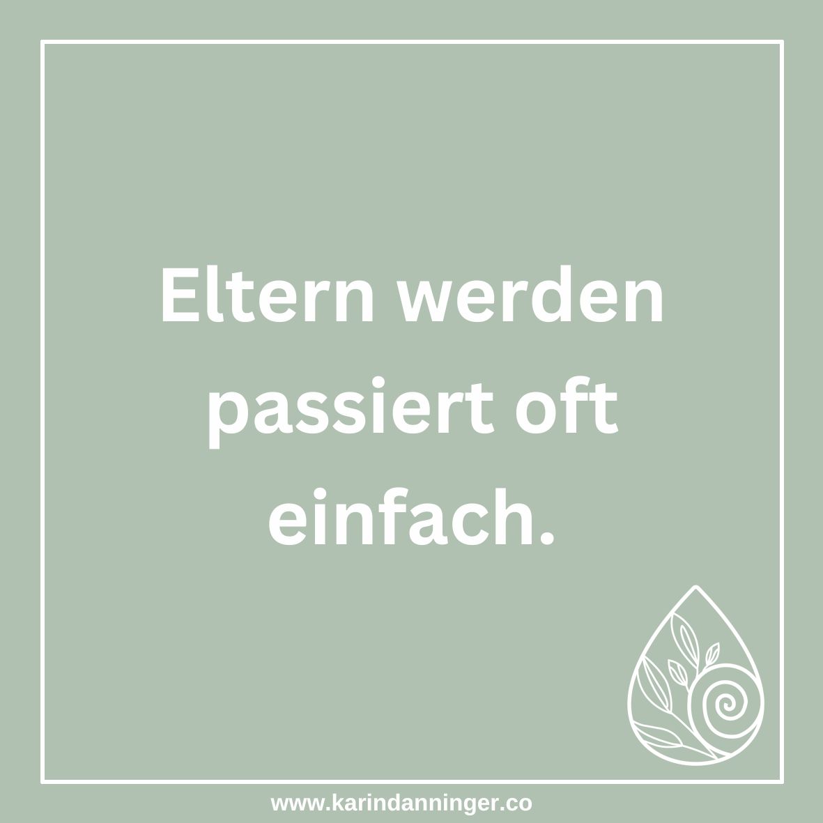 Viele Menschen bekommen Kinder,
weil es dazugehört.
Weil man das halt so macht.
Weil es erwartet wird.
Aber das reicht nicht.
Nicht an müden Tagen.
Nicht in Krisen.
Nicht dann, wenn es eng wird.
Ein echtes WARUM ist etwas anderes.
Es ist ein tiefer Wunsch.
Eine innere Haltung.
Ein Wert, für den ich bereit bin,
auch mal zurückzustecken – ohne mich zu verlieren.
Wenn ich mein WARUM kenne,
fühlt sich Elternsein nicht mehr nur schwer an.
Dann entsteht Sinn.
Dann entsteht Freude,
Wachstum zu begleiten.
Sich weiterzuentwicklen.
👉 Teil 2 von 5 - im nächsten Post:
Was passiert, wenn Elternsein ohne Werte einfach nur funktioniert.
💛 Mit deinem Like zeigst du: Wir sind nicht allein - und vielleicht braucht heute jemand genau diesen Lichtblick.
#elternwerden #bewusstelternschaft #werteerziehung #elternsein #achtsamkeitimalltag #familienleben #mentalelastung #karindanninger