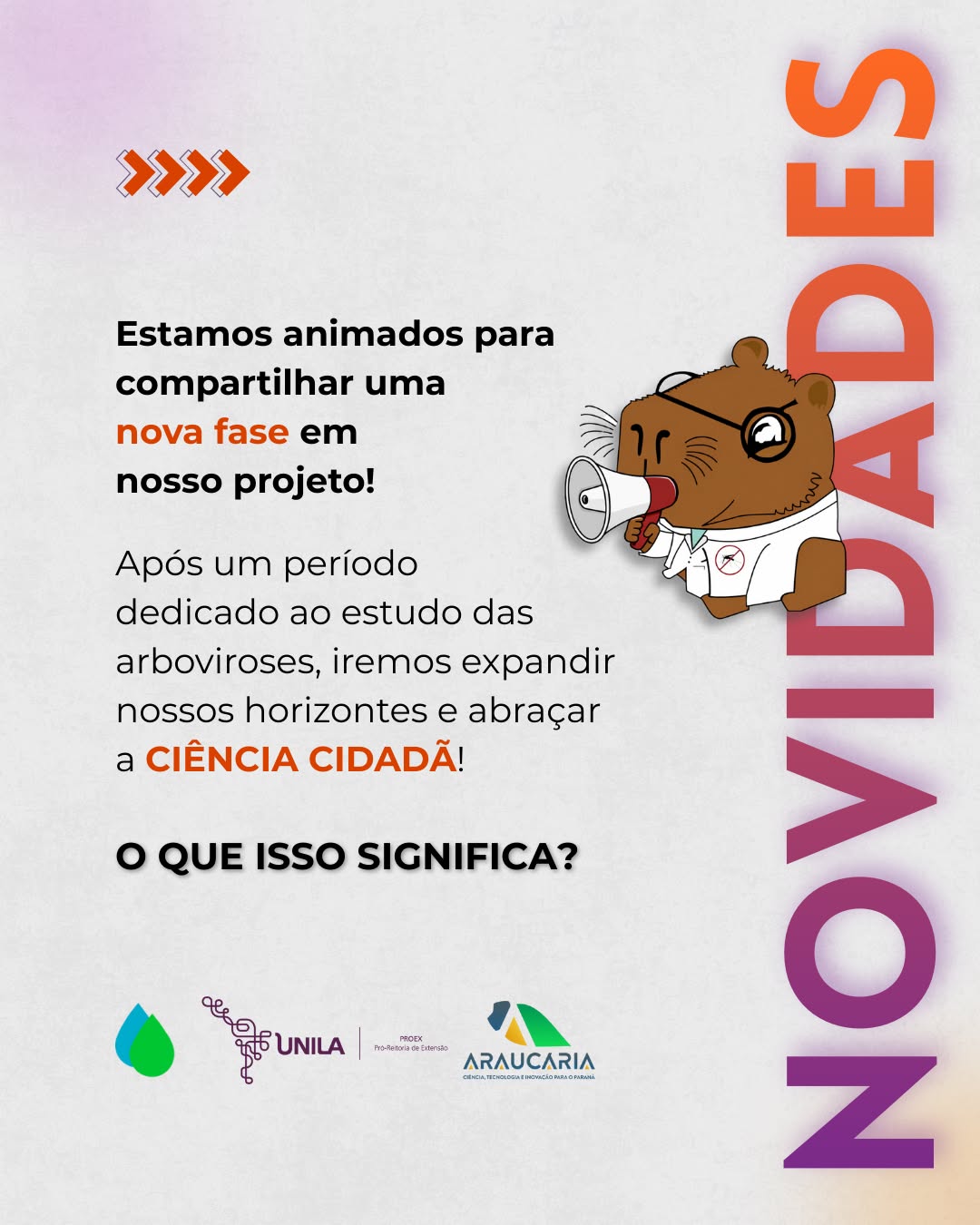 🌟 Estamos super animados para compartilhar uma nova fase do nosso projeto! Fiquem ligados e venham conosco nessa jornada! 🌍🤝