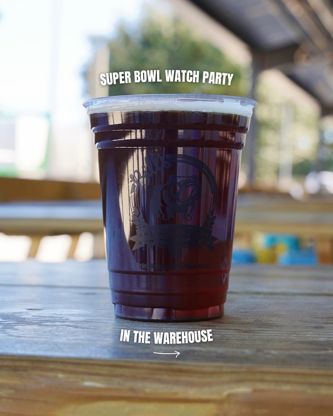 Super Bowl plans? Consider them handled. 😌🍺
𝗬𝗼𝘂'𝗿𝗲 𝗜𝗻𝘃𝗶𝘁𝗲𝗱 𝘁𝗼 𝘁𝗵𝗲 𝟮𝟬𝟮𝟲 𝗪𝗮𝘁𝗰𝗵 𝗣𝗮𝗿𝘁𝘆 𝗮𝘁 𝗧𝗵𝗲 𝗪𝗮𝗿𝗲𝗵𝗼𝘂𝘀𝗲
📅 Sunday, February 8th
Kick-off with FREE FOOD (first-come, first-served)
→ Fried chicken
→ Pulled pork & BBQ
→ Boiled potatoes
→ Pinto beans
→ Coleslaw
→ Hush puppies
Cold beer. Big screens. Comunity and Good vibes.
Football just hits different at Bill’s... especially when its playing on The Big A$$ TV 🍻
📲 Share this with your watch-party crew
📁 Save this post
🍽️ Show up hungry
We’ll see you there. 👋
#SeeYouAtBills #SuperBowlWatchParty #ILMEats #NFLFootball #BeerAndFootball