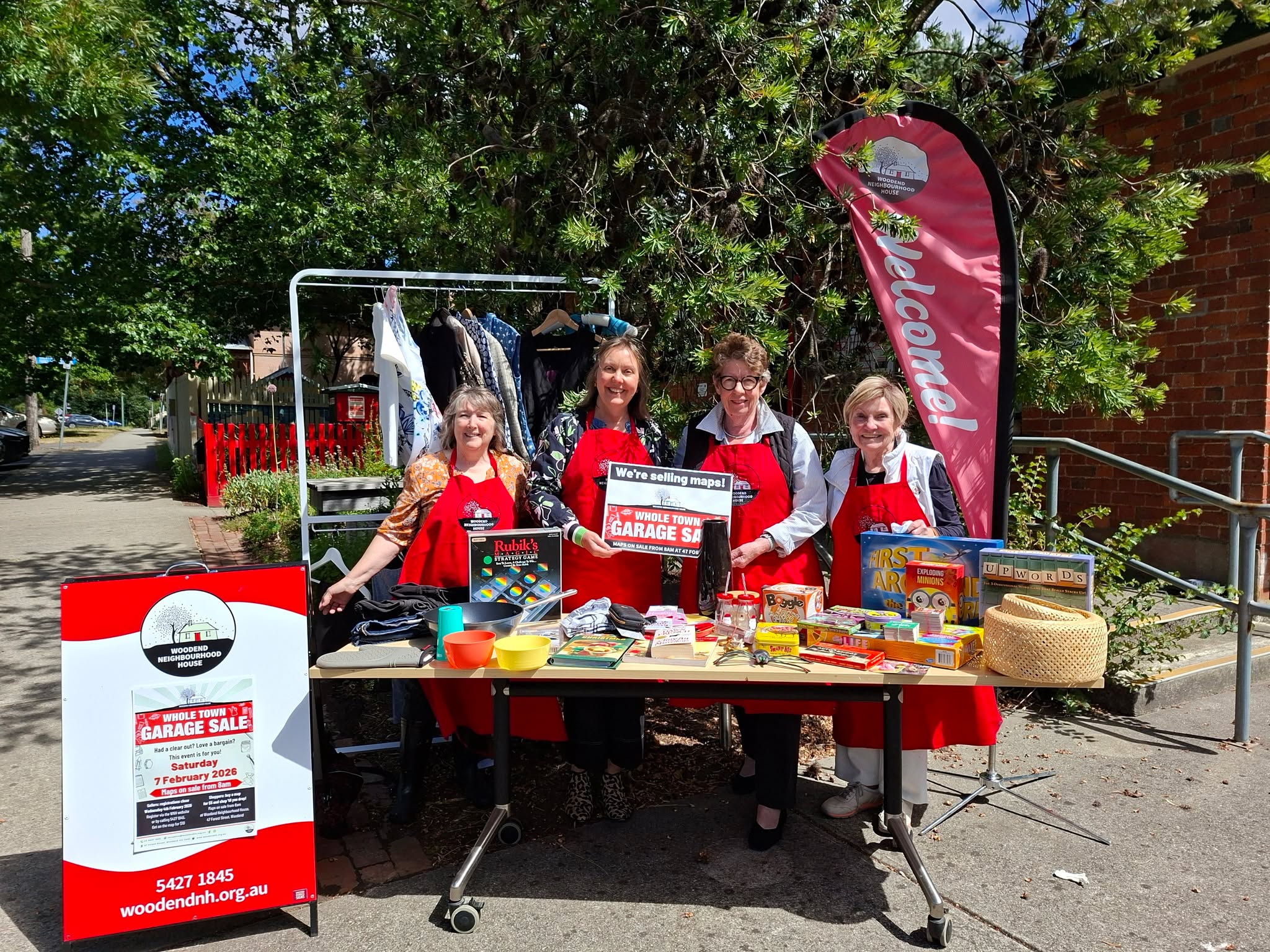We're gearing up for the return of our major annual fundraiser, the Whole Town Garage Sale, taking place on Saturday 7 February!
Here's how to get involved:
๐ท๏ธ ๐ฅ๐ฒ๐ด๐ถ๐๐๐ฒ๐ฟ ๐ฎ๐ ๐ฎ ๐ฆ๐ฒ๐น๐น๐ฒ๐ฟ: your $10 payment secures a spot on the official Garage Sale map. Registrations close at midnight on Wednesday 4 February.
๐ข ๐๐ผ๐ป๐ฎ๐๐ฒ ๐๐ผ ๐ผ๐๐ฟ ๐ง๐ฟ๐ฎ๐๐ต & ๐ง๐ฟ๐ฒ๐ฎ๐๐๐ฟ๐ฒ ๐๐๐ฎ๐น๐น: Donated goods can be dropped off to the House at 47 Forest Street on Thursday 5th and Friday 6th February between 9am โ 3pm.
๐ฐ ๐ฆ๐ต๐ผ๐ฝ ๐๐ป๐๐ถ๐น ๐๐ผ๐ ๐ฑ๐ฟ๐ผ๐ฝ: For $5, shoppers can pick up a map from the Woodend Neighbourhood House between 8am and 1pm on Saturday 7 February and start exploring. With more than 30 local sellers already registered, offering a huge range of treasures, thereโs sure to be something for everyone!
If you want to find our more, or to register your Garage Sale, visit our website!