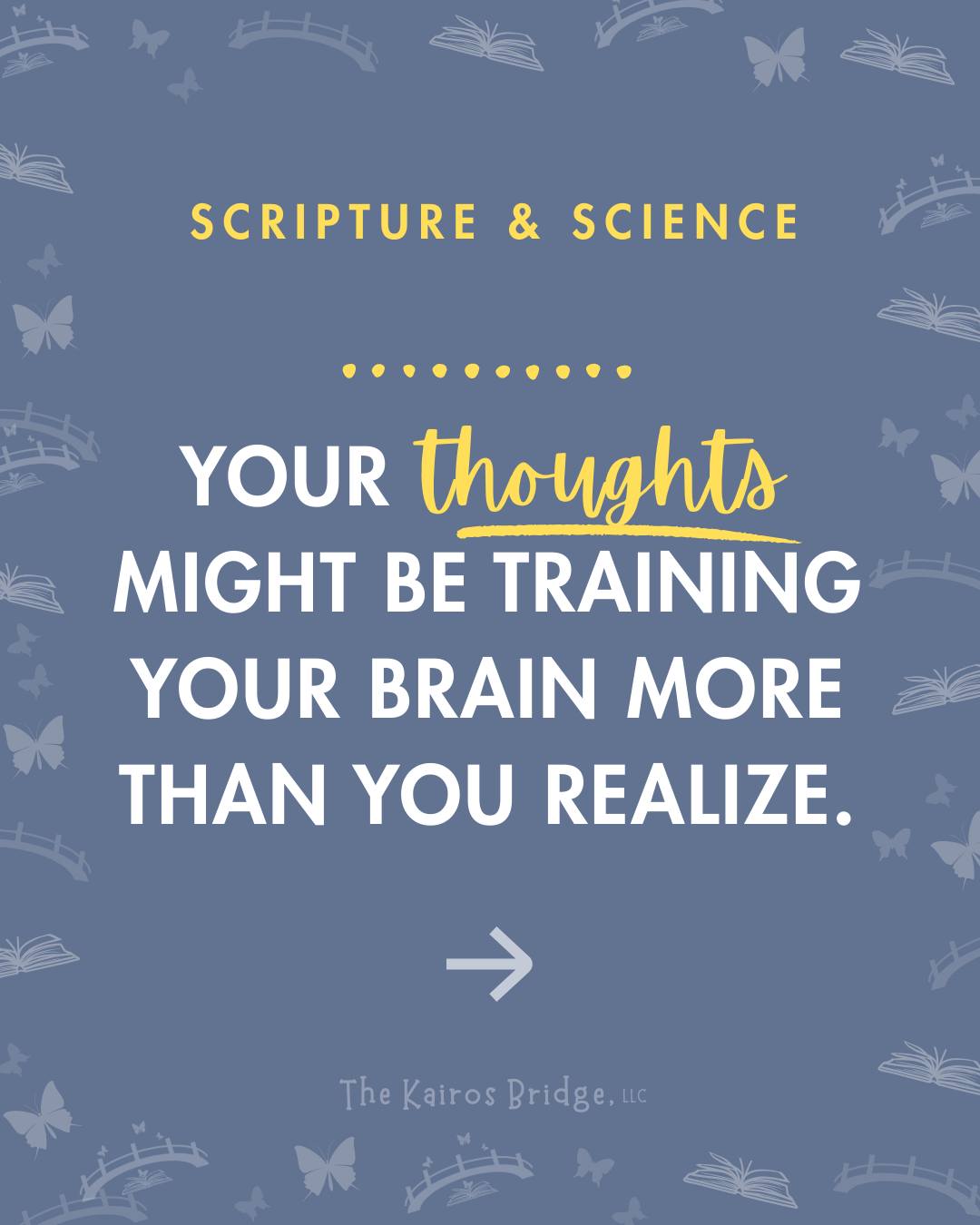 Your thoughts might be training your brain more than you realize.
Every thought you repeat strengthens a pathway.
Scripture calls us to renew our minds, and science shows us how powerful reframing really is.
What you think about consistently becomes what you believe—and how you live.
Scripture says. Science confirms. Your mind can be renewed by fixing your thoughts on the right things.
#parentcoach #parentingwithpurpose #scripturescience #noticeitnameitnurtureit