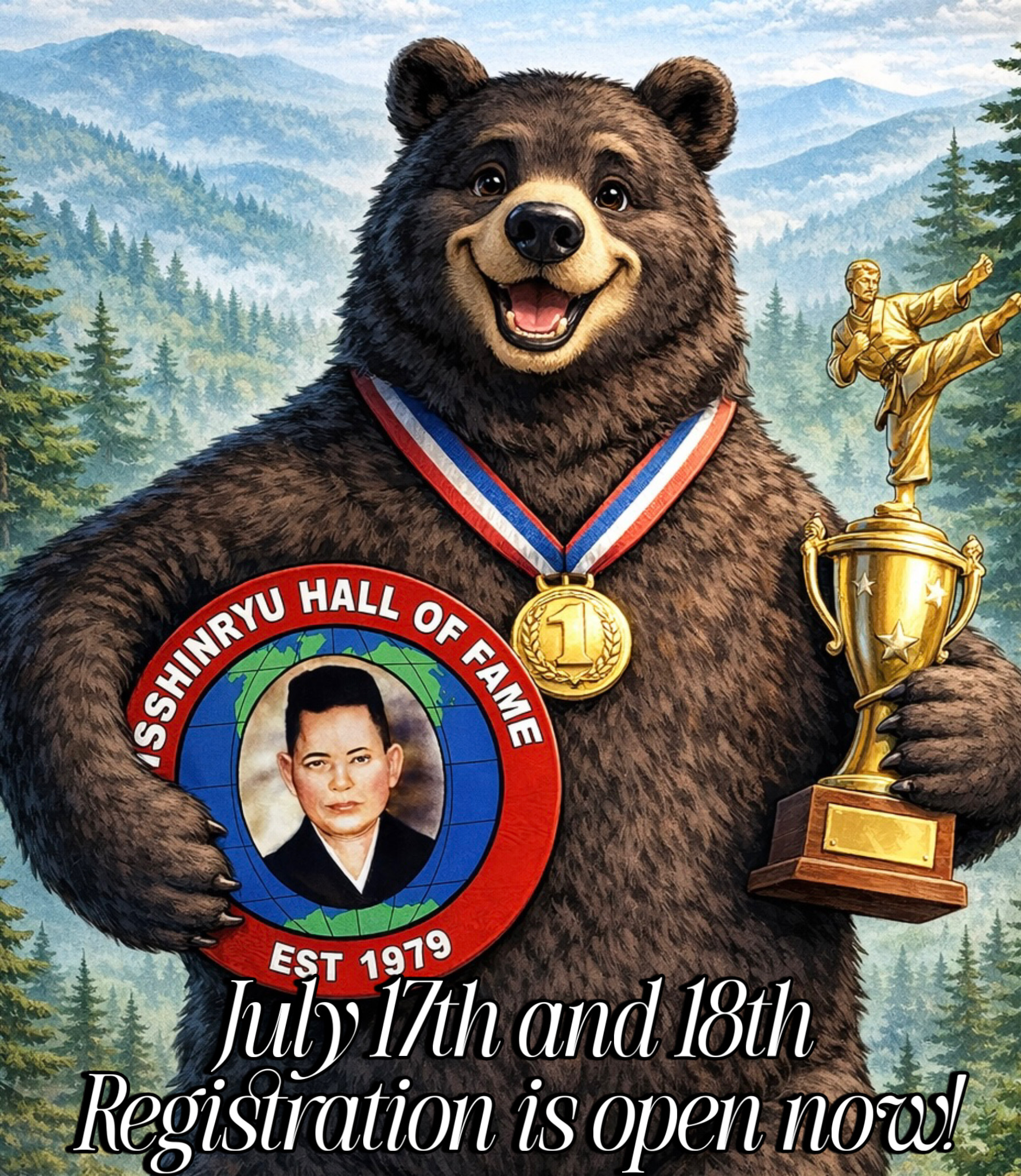 🐻🏆 Gatlinburg is Calling… Are You Answering? 🏆🐻
The Isshin-ryu Hall of Fame returns to the Smoky Mountains, and this year is shaping up to be something special.
Whether you’re coming to compete, celebrate, or honor those who paved the way, this event is about more than trophies—it’s about legacy, community, and respect.
✅ Tournament & Banquet Registration is OPEN
🎖 Award Nominations are NOW BEING ACCEPTED
🏔 Gatlinburg, Tennessee – July 17–18, 2026
Know someone who has:
• Dedicated a lifetime to Isshin-ryu
• Quietly served and shaped others
• Left a lasting mark on our system
➡️ Nominate them. Honor matters.
👉 Register, nominate, and get all event details at
www.theihof.com
Train with purpose. Show up with pride.
Let’s make this year one to remember.
#IsshinryuHallOfFame
#IHOF2026
#IsshinryuStrong