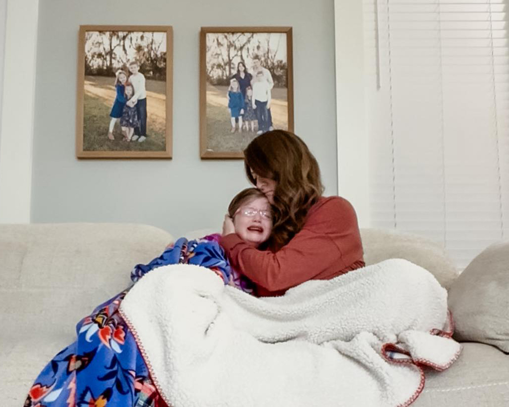 Please pray for Emma and her family. Today is scan day. Below is a post that her mom Meagan made last night:
++++++++++++++++++++++++++++++++++
Please pray for Emma’s heart.
We sat her down tonight and explained that tomorrow she will be having scans. Scans don’t just bring worry for us as her parents, they bring a level of fear for her that is so much deeper than we sometimes realize.
She is absolutely terrified.
And my heart is completely crushed.
Please pray that God surrounds her with His peace, that she sleeps well tonight. And that she feels His presence giving her comfort, courage, confidence and strength as she walks into tomorrow.
I know that no matter what, she will be brave, because that’s our Emma.💛🎗️☀️