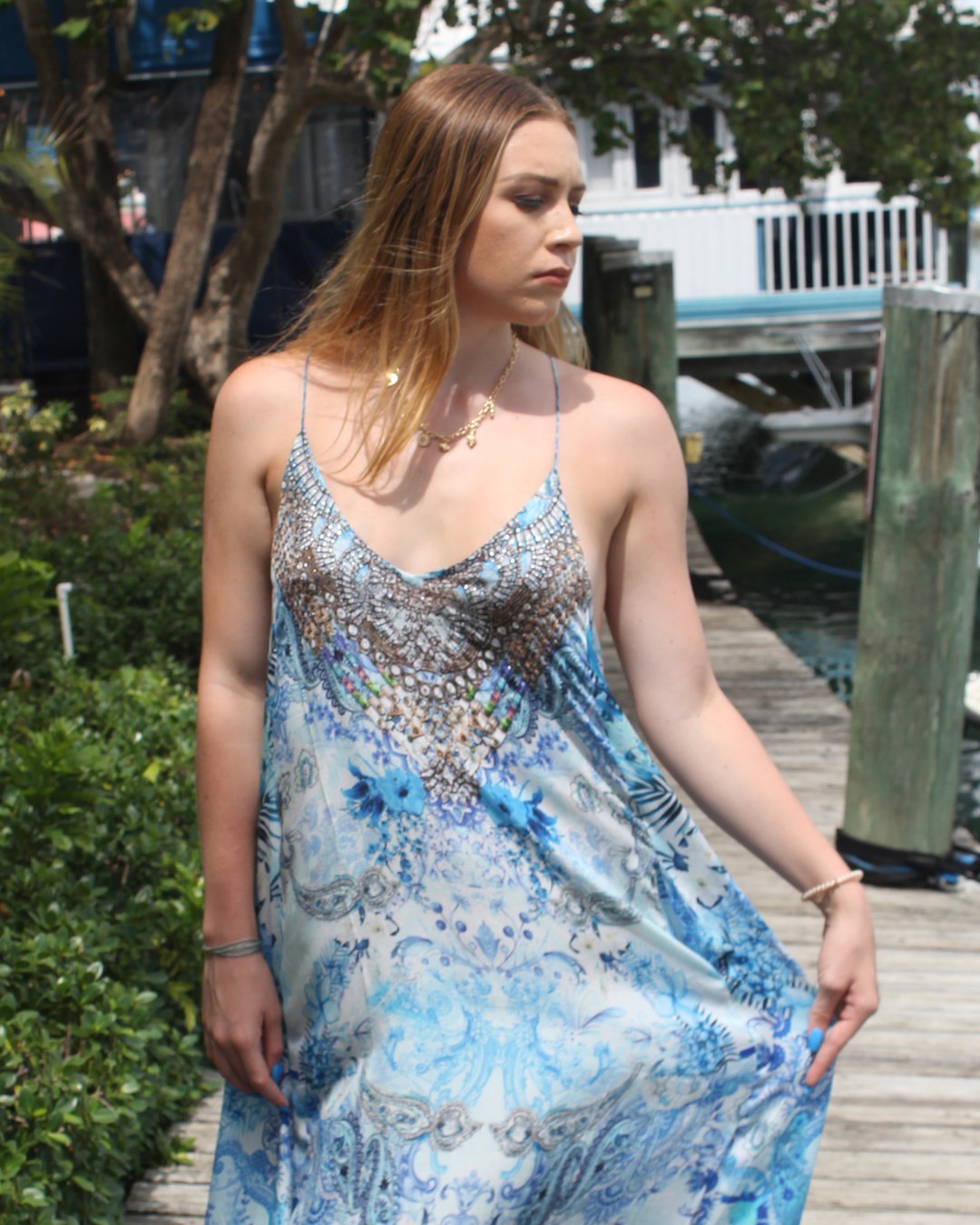Beat the heat...in style! As summer soon approaches so will the warm weather so its not to early to get something cool and breathable like this dress from La Moda that's now only $100 in our Winter Splash Sale!
#Sale #CovetStyle #NassauBahamas #IslandLife #islandhopping #summerstyle
