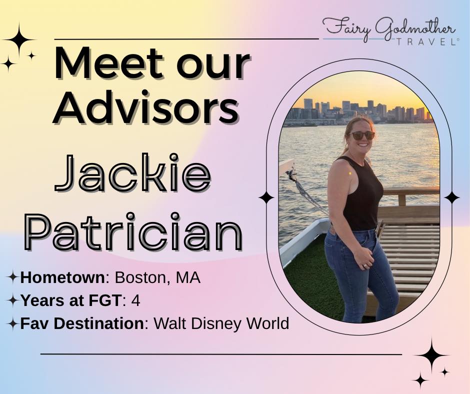 Get to know our team! 🤩🙌
✨This week’s featured advisor is - Jackie Patrician!!
Specialties:
🧑🧑🧒🧒 Family Travel
🏰 Disney Destinations
🛳️ Cruises
🏝️ Tropical Destinations
Travel Must-Haves:
🧳 Packing Cubes
🎧 AirPods
📖 Kindle
😎 Fun Fact:
“I am usually planning my next vacation either before or during my next trip!” 🤩
✨Request a quote from Jackie here:
https://www.fairygodmothertravel.com/request-a-quote
#fairygodmothertravel #traveladvisors #meetourteam #bestinthebusiness #travelexpert