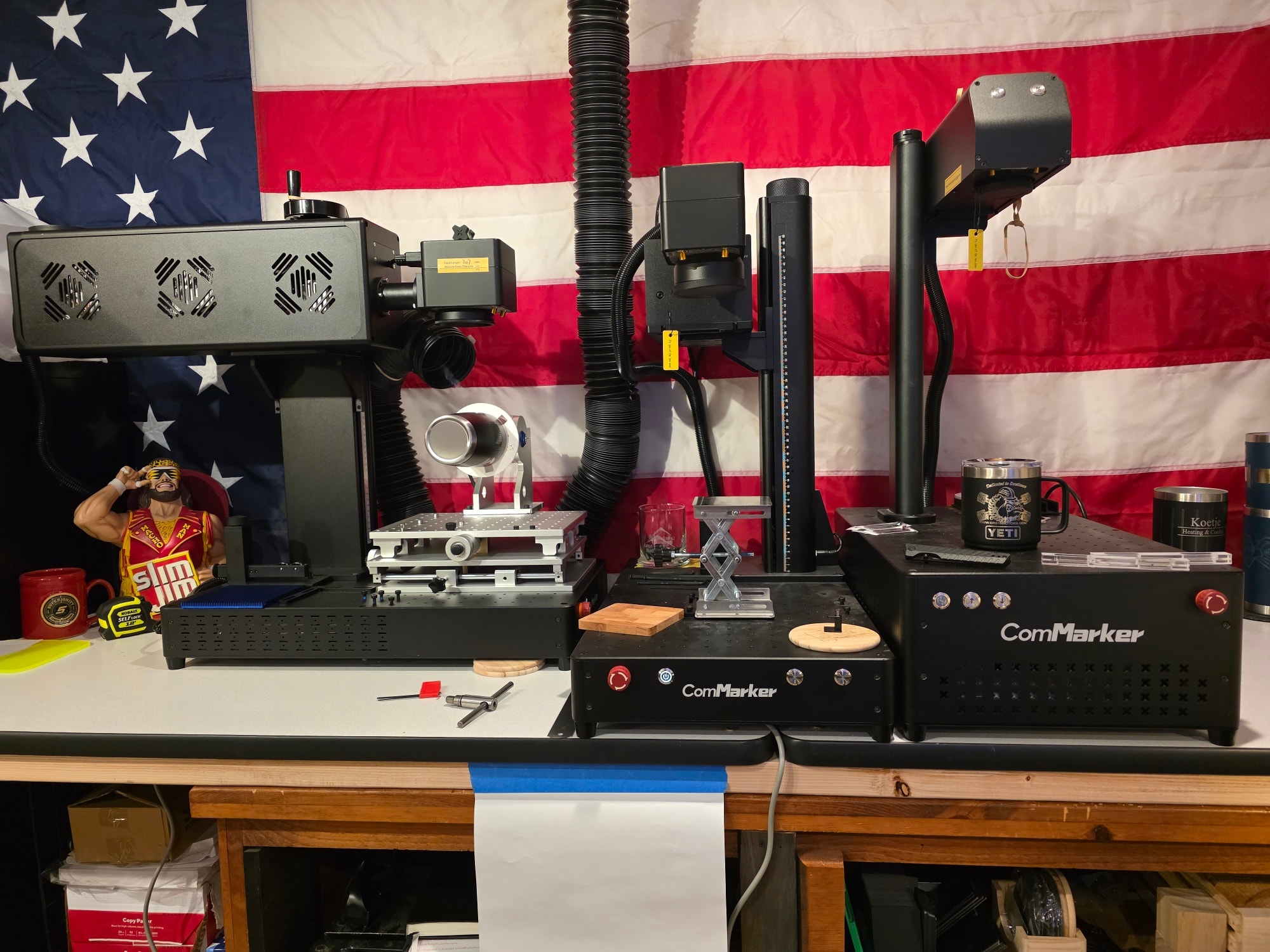 Just waiting for #commarker to sponsor us! We have almost every type of laser they offer!
#ComMarker #commarker #LaserEngraving