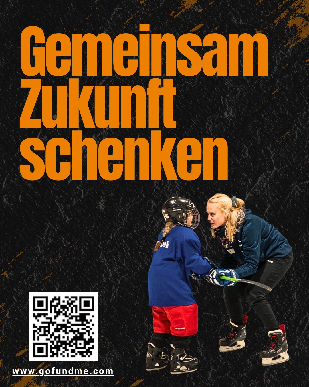 Gemeinsam möchten wir Spenden sammeln – ein Ziel, das mit Ihrer Hilfe erreichbar ist.
Auf GoFundMe haben wir eine Spendenseite genau dafür erstellt.
https://www.gofundme.com/f/67mc6z-charity-on-ice
#füreinengutenzweck #fürdiewertedeslebens