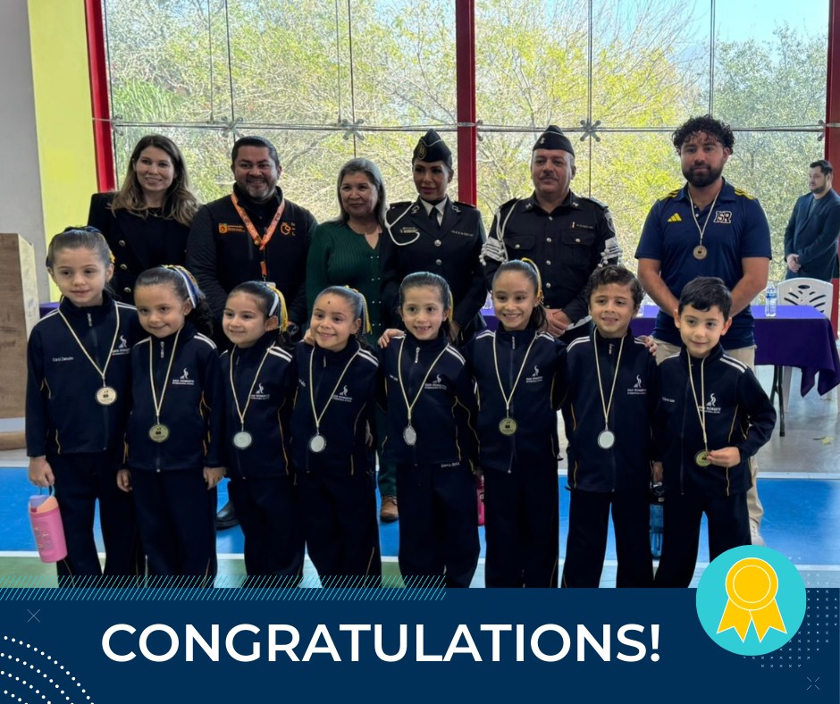 We celebrate with great pride our Pre-Primary students and Mr. Paco Vargas, who, with enthusiasm, discipline, and strong teamwork, earned second place in the 104 Zone Color Guard Competition. Seeing them represent us with such commitment and heart fills us with joy and excitement. Thank you for showing us that, even at a young age, great achievements are possible. Congratulations to our students, teachers, and families on this wonderful accomplishment! #WeAreISR