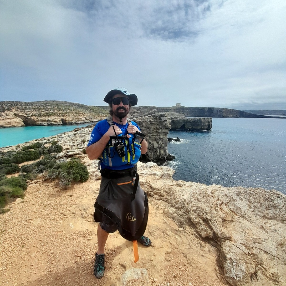 โจ Meet the Team | Frank โจ
โ How did it all start?
Iโd kayaked a bit as a kid, but it took the Covid pandemic and reconnecting with an old school mate to really guide me (pun fully intended) on my journey to becoming an instructor.
We both ended up back home during lockdown and got back in touch when he invited me to help fix up an old, beautiful yacht heโd just bought before everything shut down. His plan was to sail down the west coast to start an instructor course in September and the more he talked about it, the more I realised I wanted to do it with him.
A few months later, we were sailing down the Irish coastline, about to spend the next two years training in outdoor sports. Kayaking became my first job and five years later itโs still the best job in the world ๐ฃโโ๏ธโจ
โ Favourite place to paddle?
I donโt keep favourites and any spot could be a contender. But if you twisted my arm it would be Open Top Cave.
Nowhere else makes you feel more like Captain Jack Sparrow ๐ดโโ ๏ธ๐
โ What do you love sharing?
This oneโs a two-parter (just to cheat a little ๐).
I love talking to clients about the history, geology, language and culture of Malta because each one tells you a little bit about what makes these islands so captivating.
But beyond that, I love showing people thereโs a better way to explore the islands with minimum impact and maximum adventure ๐โจ
Boats are popular here, but thatโs fast tourism. Kayaking slows everything down and connects you to every rock, plant, cave and archway. Itโs about stepping out of your comfort zone with the reward of seeing stunning things most people never get to see.
It takes a bit of sweat, honest effort and good vibes, but itโs always worth it. Thatโs what makes every tour memorable.
Hot, sweaty, gasping for a beer ๐บ but fantastic.