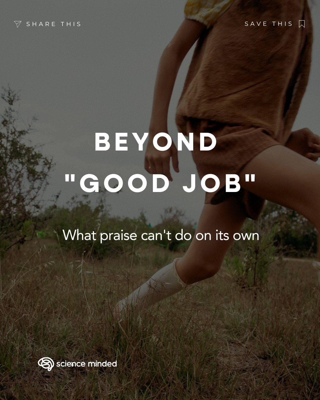 I sometimes joke that when we’re pregnant we should be issued a little button to wear around our neck that just says “wow”, “nice one” and “good job”, because those words come out about 400 times a day.
And honestly, there’s nothing wrong with that.
But it can help to remember that our children aren’t just asking “Did I do well?”
More often, they’re asking “Did you see me?”
Children don’t need us to be judges of performance. They need us to be witnesses to their experience.
When praise becomes the default (“good job”, “so clever”, “well done”), children can start to orient themselves toward external approval. Over time, they may look to us to decide whether something was good, worthwhile or enough.
What actually builds sturdy self-esteem isn’t evaluation. It’s feeling seen, enjoyed and delighted in for who they are, not just what they do.
I am not in favour of banning “good job”, that's just silly.
When those words pop out in a moment of real warmth and connection, trust them. Our children feel our tone, our face and our presence long before they analyse our language.
But we can go beyond it.
Instead of generic praise, we can offer presence and noticing.
“I saw how hard you worked on that.”
“You kept trying even when it felt tricky.”
“You look really proud of yourself.”
“I noticed how much fun you were having.”
“You figured that out all on your own.”
These responses help children tune in to their own effort, curiosity and internal experience, rather than waiting for someone else to decide how they should feel.
Our children read our faces like a beloved book. The softness of our eyes. The smile that says “I love watching you.” The way our body leans in and says “I’m right here.”
That’s the message that lands deepest:
You are seen.
You are enjoyed.
You matter to me.
So next time the urge to press the imaginary “good job” button arises (and it will), you can still say it, and then if you can, add a little more presence. A twinkle in the eye, a wink, a warm smile.
Because our children don’t need better praise.
They need us.
#ScienceMinded #CircleOfSecurity #ThePowerOfPresence #Delight #BeingWith