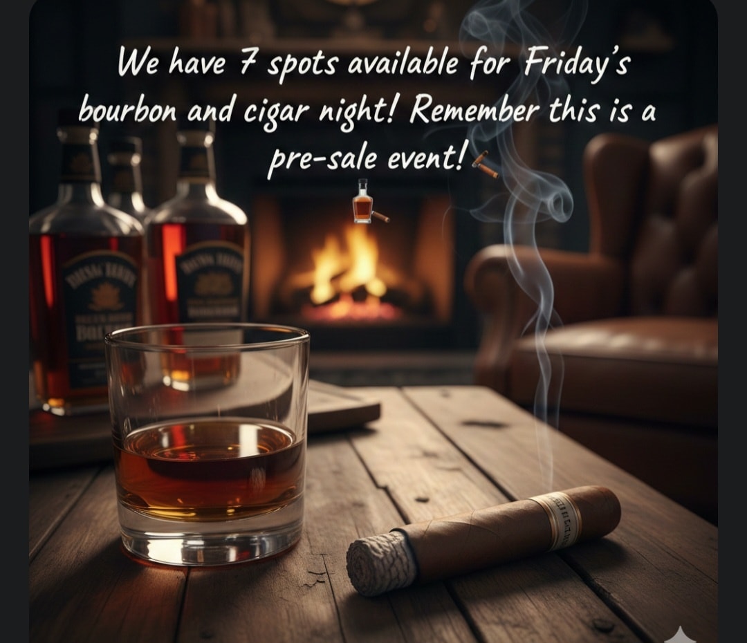 COME IN AND BUY 1 BEFORE THEY ARE GONE! Due to the amount of snow, we will need to carefully all sandwich our cars closely in the parking lot!!! It will be a GREAT NIGHT!