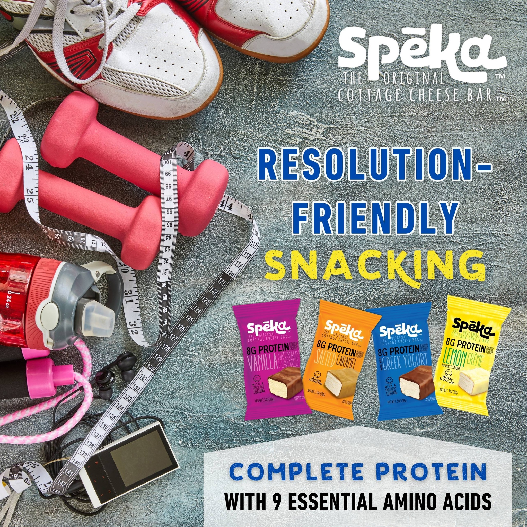 💪Fuel your workouts and your goals.
Speka bars deliver complete protein with all 9 essential amino acids—perfect for staying strong, satisfied, and on track all year long.
🔗 spekabar.com
#FuelYourGoals #ProteinPowered #FitnessFuel #HealthyHabits #SpekaBar #NewYearStrong #CleanSnacking #ActiveLifestyle