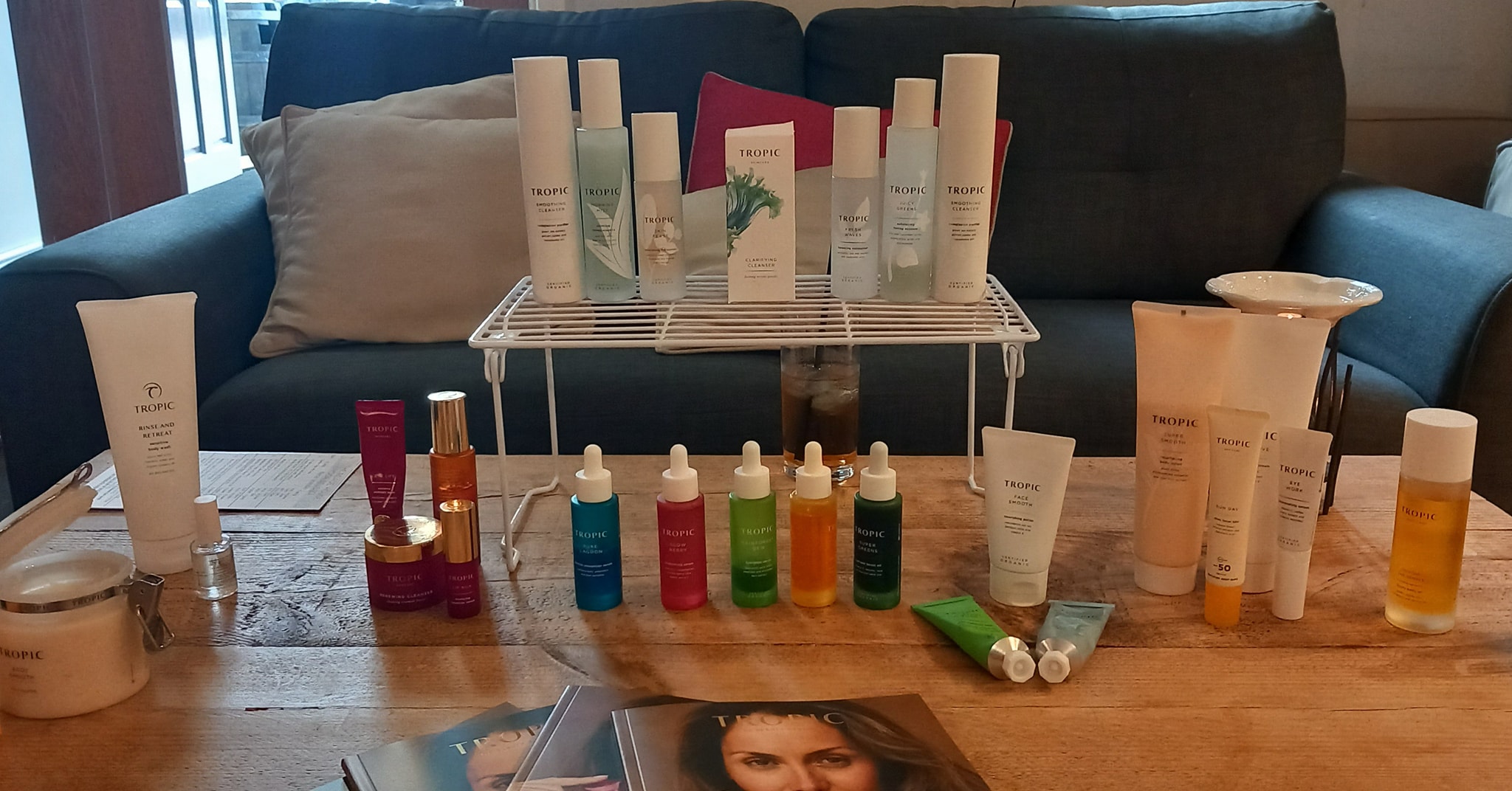 Pop up Tropic Skincare @hotel_theroadehouse today!