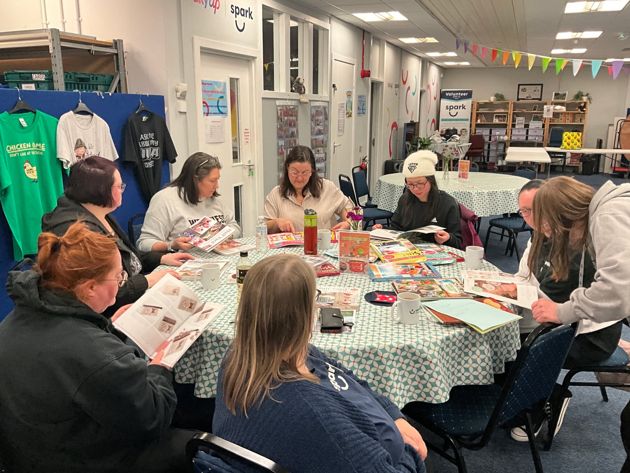 Great first week at our Thrift Flip course last week! Lots of creative ideas of what to make, we can't wait for next week ☺️