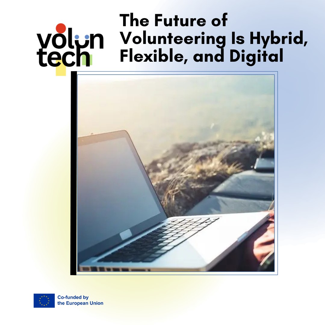 The Future of Volunteering Is Hybrid, Flexible, and Digital
🚀🌐Volunteering is evolving.
It’s no longer only face‑to‑face or exclusively online: it is hybrid, flexible, and adapted to real needs.
Digital volunteering makes it possible to:
• Reach people living in rural or remote areas
• Offer support without geographical limitations
• Build intergenerational learning networks
• Engage people with limited time but a strong desire to help
We are shaping a more inclusive, accessible, and connected model of volunteering.
A model that adapts to today’s world without losing its essence: helping, supporting, and transforming.
#futureofvolunteering #digitalvolunteering #hybridvolunteering #flexiblevolunteering #volunteeringinnovation #onlineandoffline #inclusivevolunteering #connectedcommunities #volunteeropportunities #socialinnovation