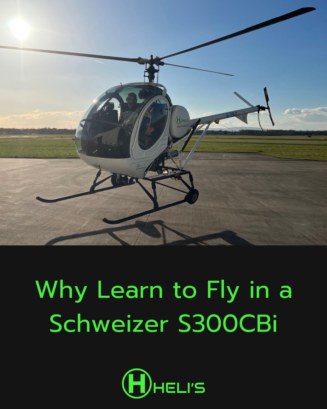 Not all training helicopters are created equal. We train in the Schweizer S300CBi because it’s stable, forgiving, built for learning and brilliant at teaching pilots the right skills from day one. Better visibility, safer handling, proper throttle control and a cockpit that sets you up perfectly for moving onto bigger aircraft later. There’s a reason this helicopter is trusted worldwide for pilot training.
👉 Read more on our News page, then book a trial flight and see why we love flying this machine so much.
#HelicopterPilot #FlightTraining #SchweizerS300