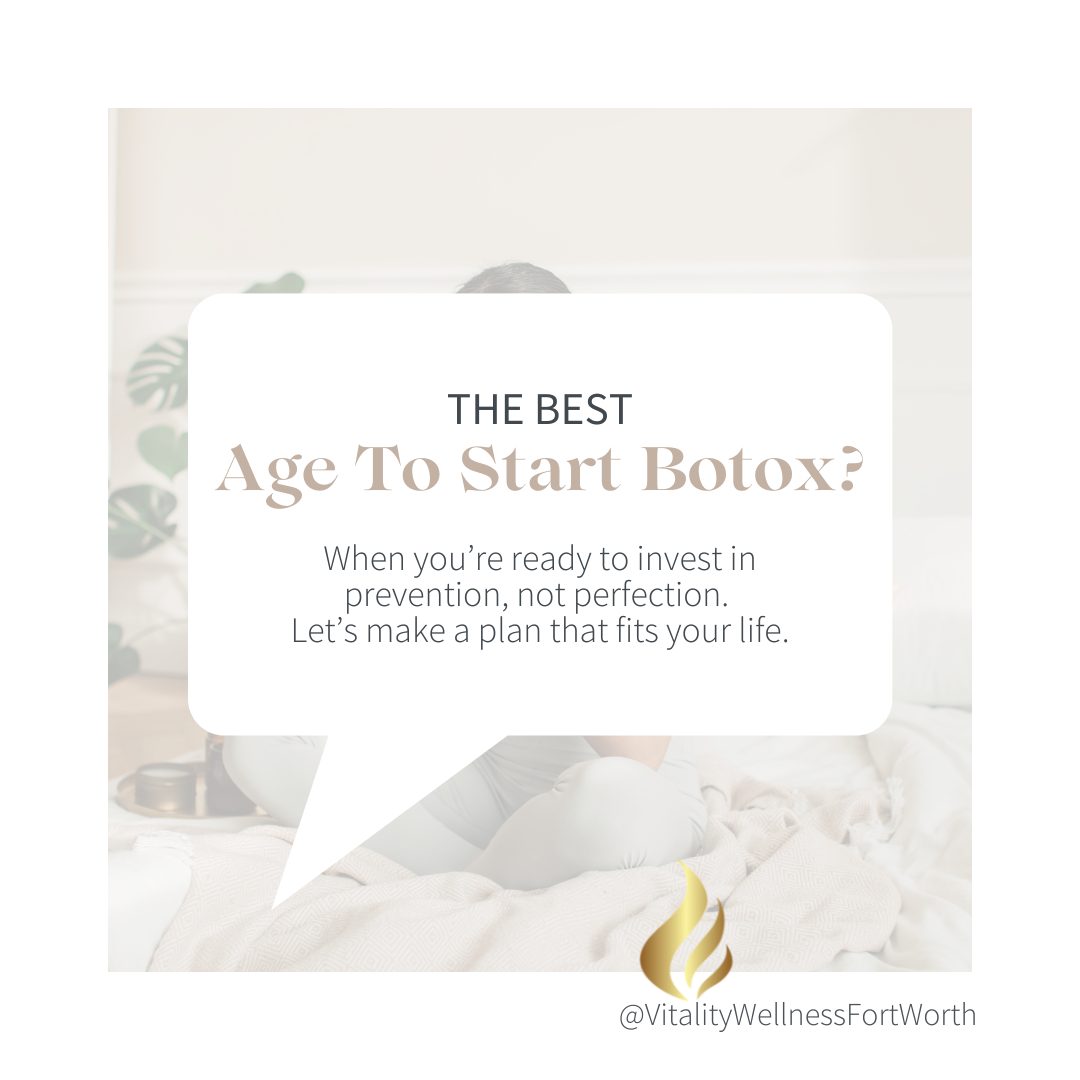 Botox works best when it’s proactive and personalized. We help you decide when, where, and how much makes sense for you. Book a consultation and plan ahead. Book Here: https://vitalitywellness.myaestheticrecord.com/online-booking
#fortworthmedspa #VitalityWellness #Botox #fortworth