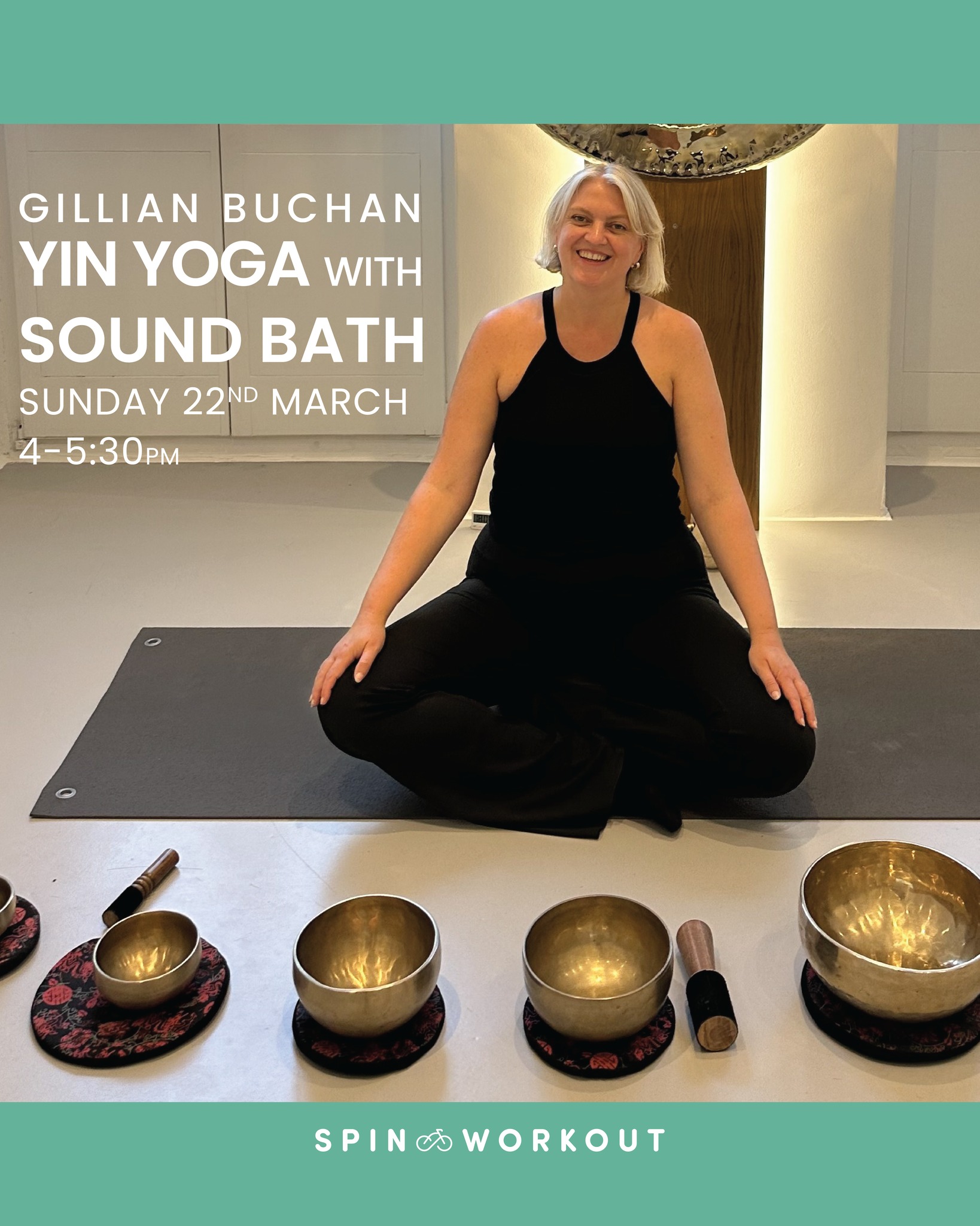 NEW: Yin Yoga with Sound Bath Workshop
Join us for a deeply nourishing workshop led by Gillian Buchan, combining slow, grounding yin yoga with the soothing vibrations of a sound bath.
Yin yoga targets the deeper layers of the body through long-held, passive poses, encouraging stillness, flexibility, and release. Paired with a sound bath, the resonant tones help calm the nervous system, quiet the mind, and deepen relaxation, leaving you feeling balanced and restored.
👤YIN YOGA WITH SOUND BATH
🗓 Sunday 22nd March
⏰ 4–5:30pm
📍 The Studio at Spin & Workout (Entrance off Lampmead Rd)
💷 £18 (member prices & concessions available)
A beautiful new offering — come unwind, soften, and sink into deep rest ✨
#SpinAndWorkout #YinYogaWithSoundBath #Relax #LeeGreen