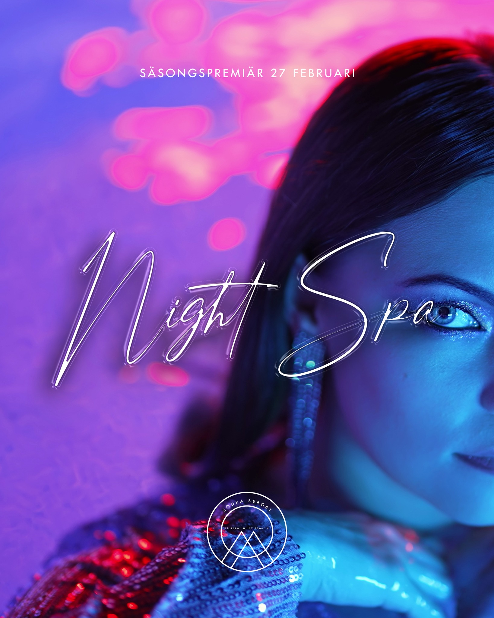 ✨ Vårens Night Spa är här! ✨
Välkommen till en kväll där avkoppling möter puls. Under vårt populära Night Spa förvandlas spaavdelningen till en stämningsfull mötesplats fylld av musik, mingel och välmående.
Vi dämpar belysningen, höjer basen och skapar en mjuk men energifylld atmosfär. Baren är öppen och serverar fräscha, spännande drinkar – perfekta att njuta av tillsammans med vänner. 🍸
🕘 DJ kl. 21.00–00.00
🕖 Entré från kl. 19.00 – kom i god tid, varva ner och landa i kvällen innan musiken drar igång.
📅 Datum:
• Fredag 27 februari
• Fredag 6 mars
• Fredag 27 mars
• Fredag 24 april
💫 Specialpris Night Spa:
Entré 395 kr/person
(ord. pris 595 kr – gäller endast vid onlinebokning)
Boka nu på https://www.sodraberget.se/nightspa
Platserna är populära – säkra din kväll redan nu! 💙