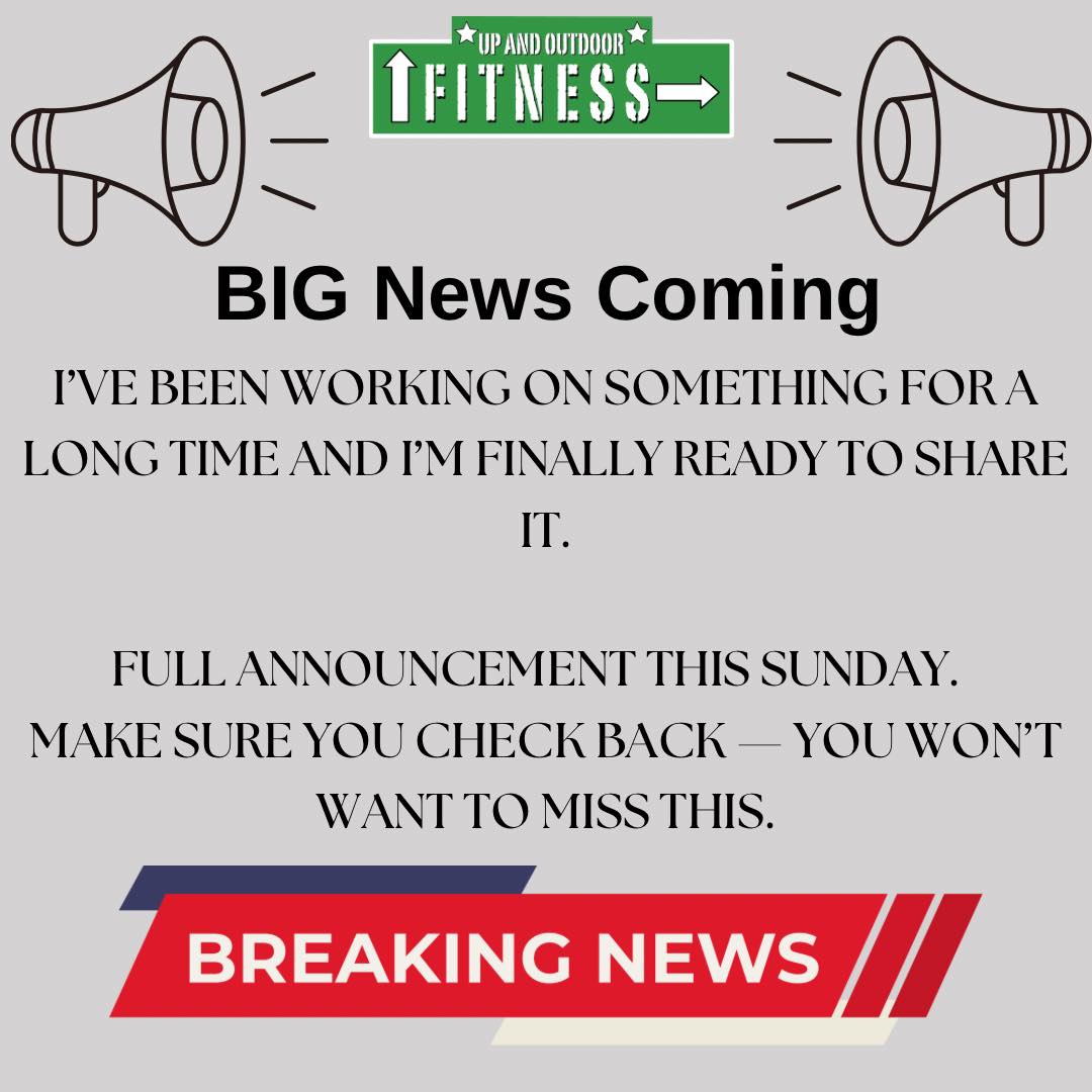 BIG news coming… 👀
I’ve been working on something for a long time and I’m finally ready to share it.
Full announcement this Sunday.
Make sure you check back — you won’t want to miss this.