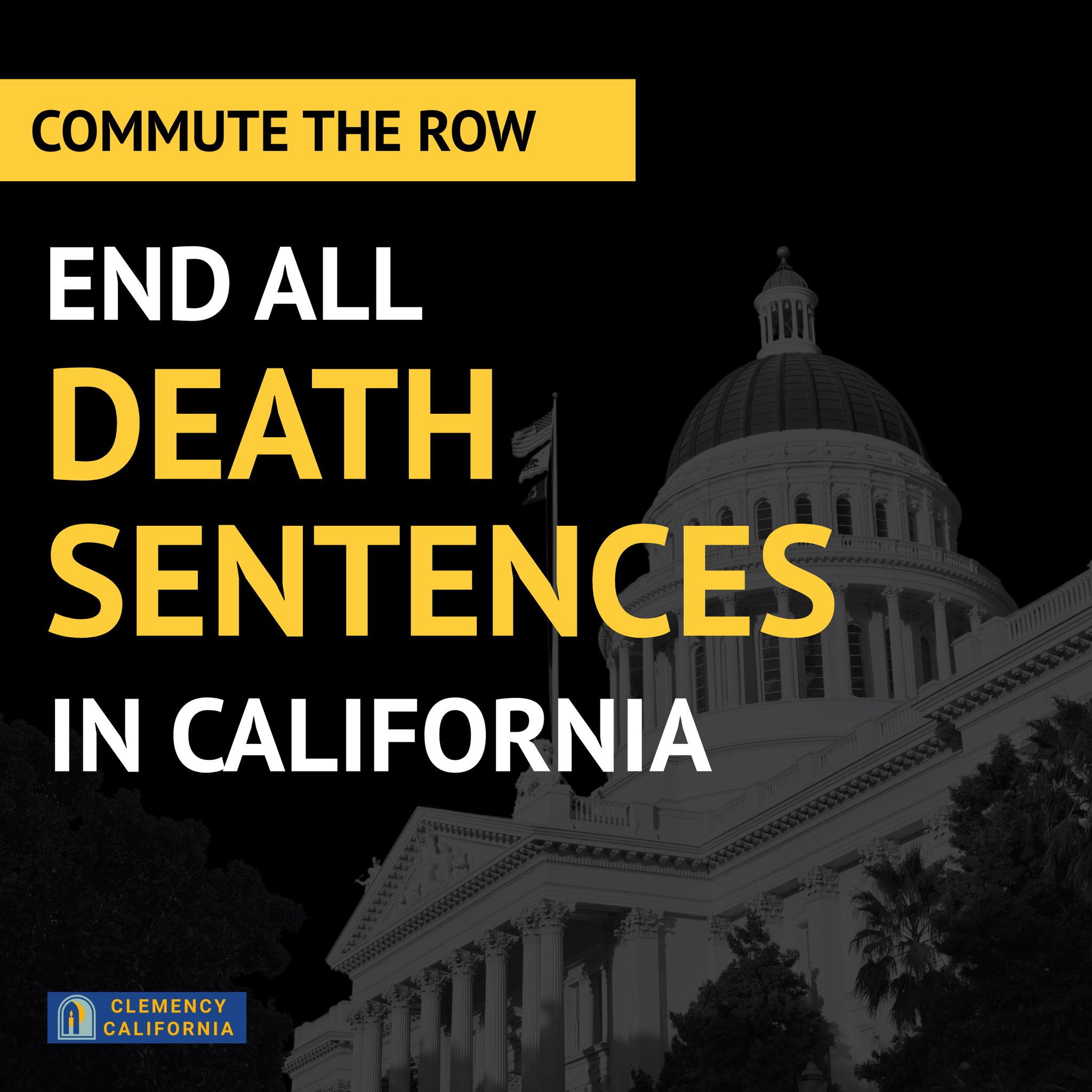 Our country is at a tipping point, and people are looking to California for moral leadership. Faith leaders, advocates, and exonerees are linking arms and calling on Governor Newsom to continue to exercise strong moral authority and grant clemency in all California death-sentenced cases. We urge him to protect the vulnerable and stand for human rights and human dignity.
#CommuteTheRow #UniversalClemencyNow #ConfrontRacism #deathpenalty
@cagovernor @GavinNewsom smartjusticeca @ellabakercenter @aclu_norcal
@8thamendmentpro