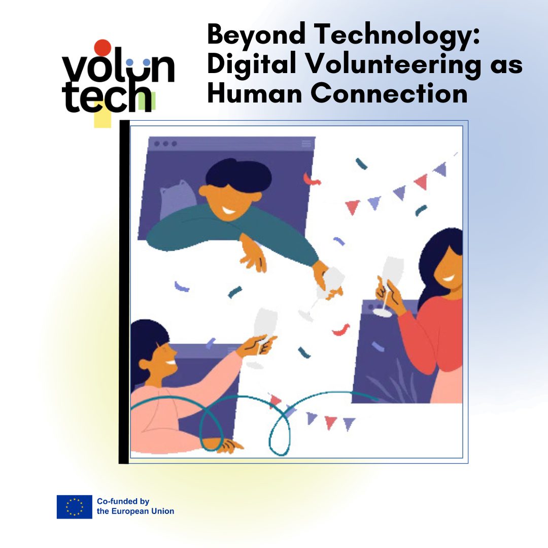 Beyond Technology: Digital Volunteering as Human Connection
🤝✨Even though we talk about screens, platforms, and devices, digital volunteering is, above all, a human relationship.
Older adults who feel accompanied again.
Young volunteers discovering their own potential by helping others.
Families accessing resources that once felt out of reach.
Technology is just the bridge.
The heart of digital volunteering is empathy, listening, and presence.
Even at a distance, we continue building community.
#digitalvolunteering #humanconnection #morethantechnology #onlinesupport #solidarityonline #empathyinaction #buildingcommunity #togetheratadistance #socialchange #carethroughtechnology
