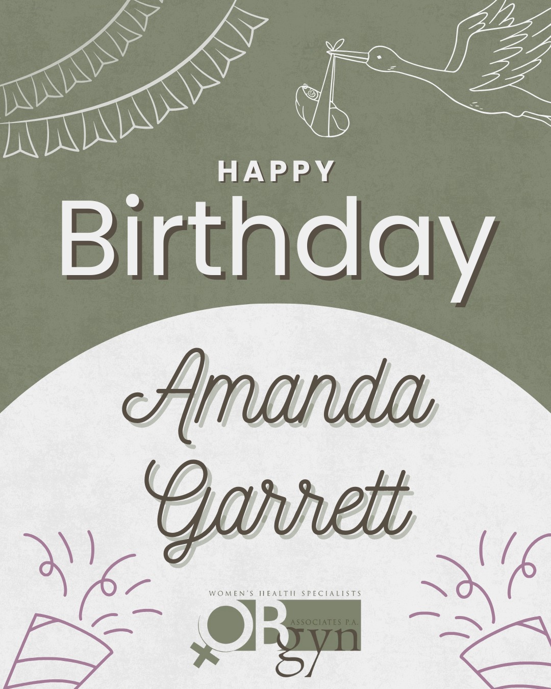 💐 Celebrating you today, Amanda! Wishing you health, happiness, and a year full of good moments ahead.
-
#OBGYNAssociates #TupeloOBGYN #TupeloMS #MississippiOBGYN #WomensHealth #HappyBirthday