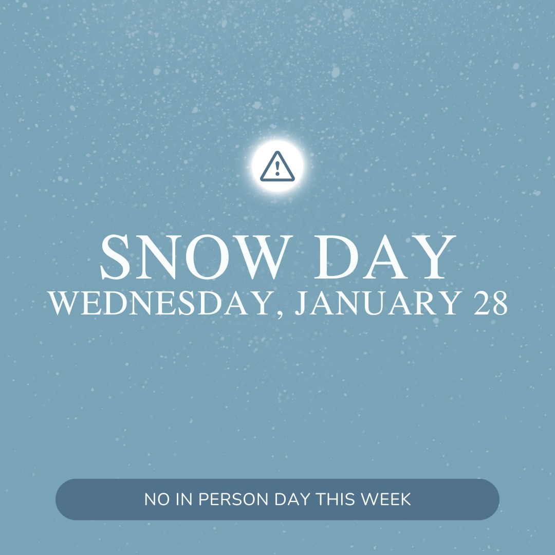 Enjoy your first Snow Day Northside!