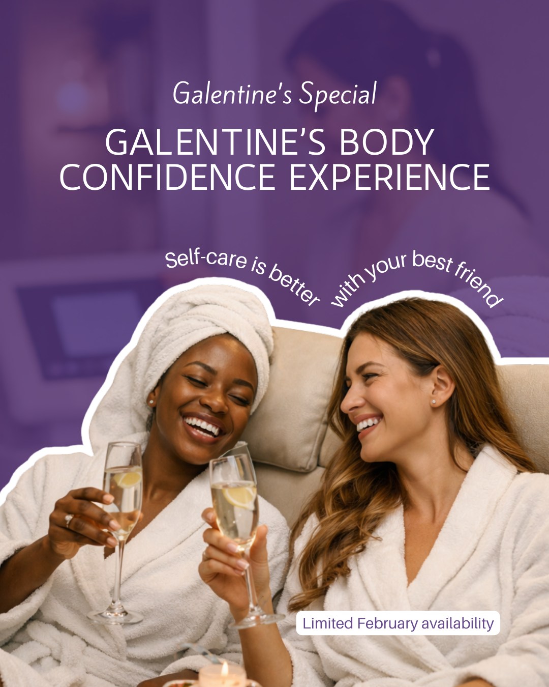 Confidence hits different when you’re not doing it alone 💕
This Galentine’s, turn self-care into a shared experience —
where you and your bestie feel supported, seen, and confident together.
💖 How the Galentine’s Body Confidence Experience works:
• Bring-a-bestie consultation
• Personalized body plans for each of you
• Bonus add-on or priority scheduling (no discounts, just value)
Because glowing together > going it alone.
💬 DM GALENTINE to reserve your spots
📍 Tucker, GA
#RobsieBodyBoutique
#GalentinesDay
#TuckerGA
#AtlantaWellness
#NonInvasiveBody