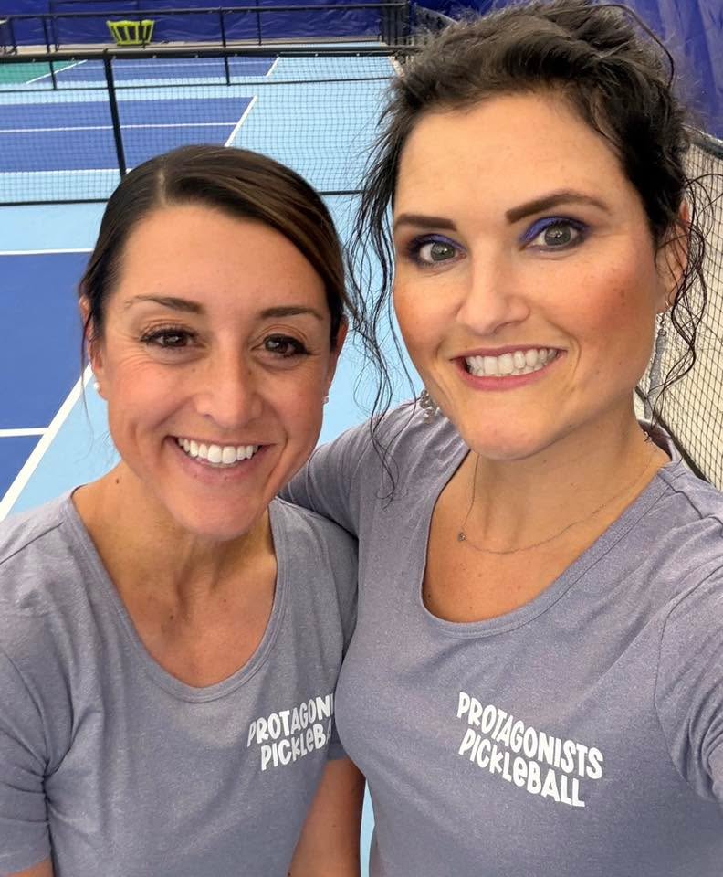 Go Protagonists! ( Inside joke 😁)
What’s better than spending three hours playing pickleball with such a fun (and athletic) friend like Jamie Cheney?! We played in the beginner bracket. Battled our way through four matches and had a blast.  this was an event for Murray special education sports. They raised enough funds for the entire year for these special athletes. It was an honor to participate.