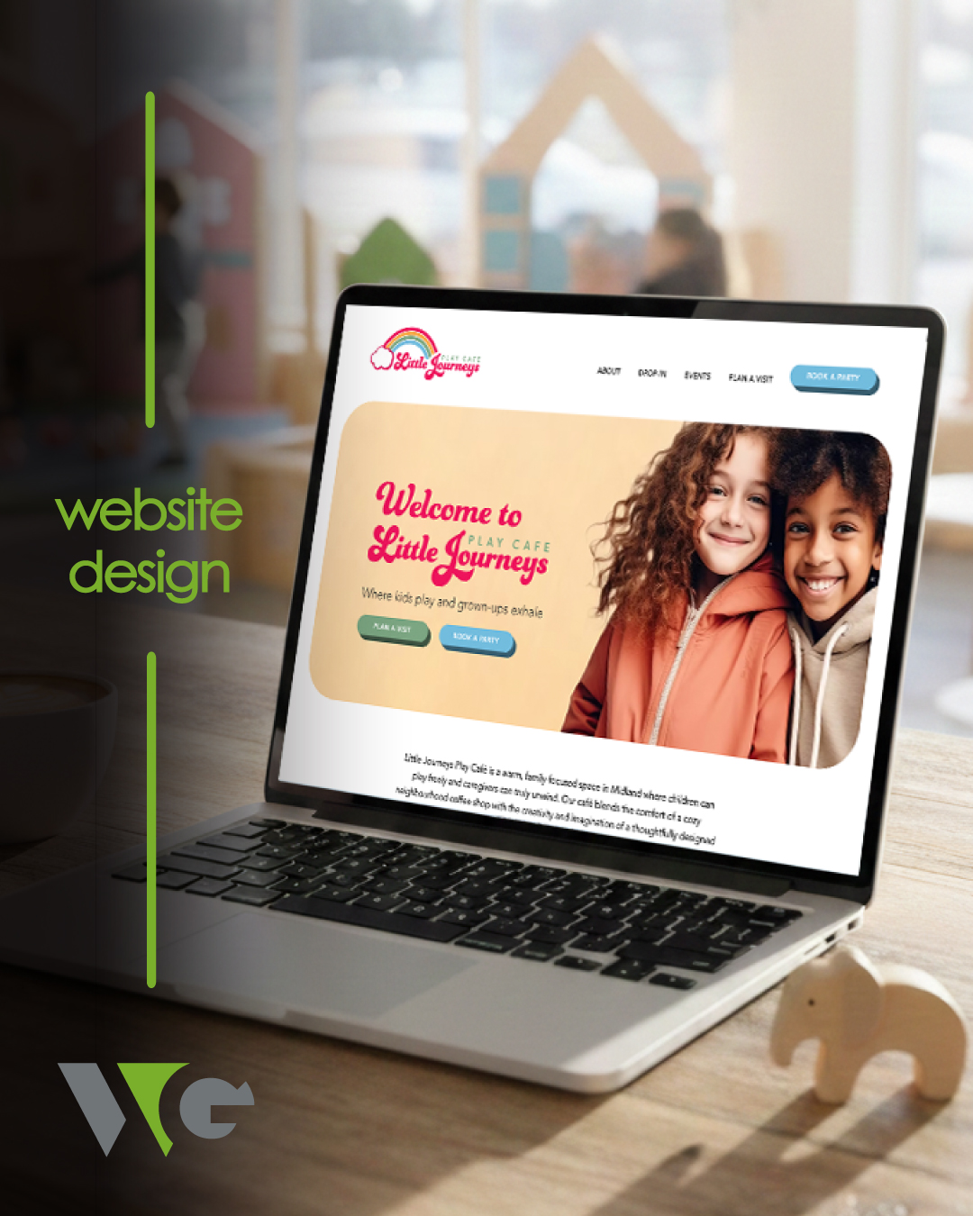 Our latest website design for Little Journey’s Play Café brings their playful world online. Soft colours, friendly fonts and simple navigation create a space that feels welcoming, bright and easy for parents to explore.
Explore the site here:
https://www.littlejourneysplaycafe.ca/
.
#WebsiteDesign #BrandConsistency #BrandingDesign #PlayCafe #WillowGraphix