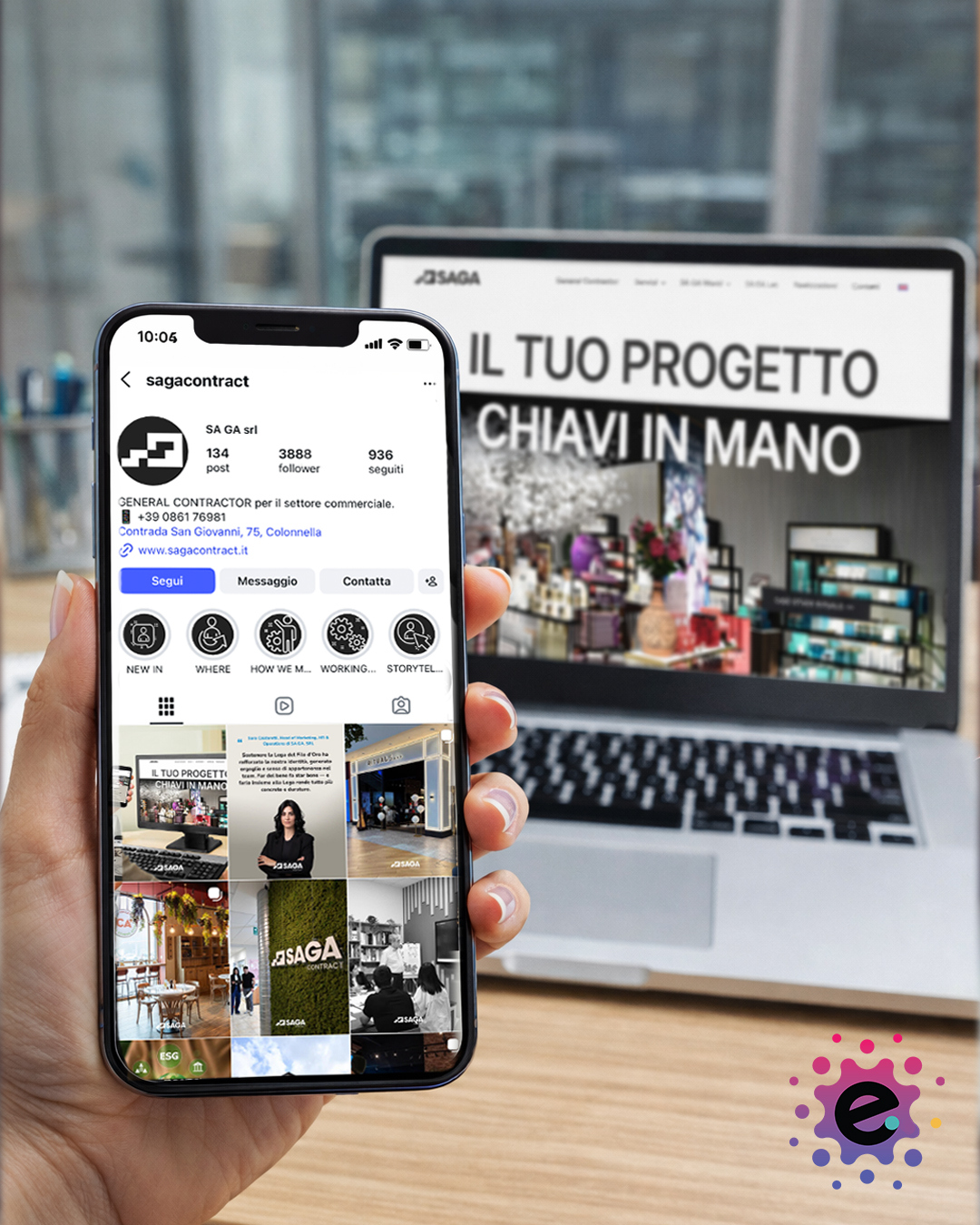 🤝 Le collaborazioni migliori sono quelle che durano nel tempo.
Vogliamo ringraziare @sagacontract per la storica collaborazione che prosegue da anni, fondata su fiducia, visione e obiettivi condivisi.
Gestione social, comunicazione digitale e sicurezza sul web: un percorso costruito insieme, passo dopo passo, con l’obiettivo di supportare una realtà che oggi è leader in Italia nel mondo contract, sinonimo di qualità, solidità e innovazione.
Collaborare con aziende di questo livello è per noi non solo motivo di orgoglio, ma anche uno stimolo continuo a crescere, migliorare e alzare ogni giorno l’asticella.
Grazie a SA GA S.r.l. per la fiducia rinnovata nel tempo.
È davvero stupendo lavorare con realtà di questa portata.
🚀 Avanti insieme, verso nuovi traguardi.
#SAGA #CollaborazioniDiValore #DigitalPartner #GestioneSocial #SicurezzaWeb #ContractItalia #EccellenzaItaliana #Partnership #InnovazioneDigitale #EasyWare