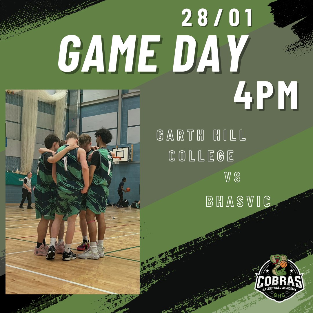 Good luck to the team today in their first game of 2026 - Cobras Basketball Academy at Garth Hill College Sixth Form @cobrasbasketballghc
#garthhillcollege #sixthform #sixthform #sixthformcollege #basketball #basketballlife #basketballislife #basketballplayer #basketballtraining #basketballneverstops #basketballlife #ukbasketball #bracknell #Bracknell #bracknellforest #BracknellEvents #bracknellbusiness
