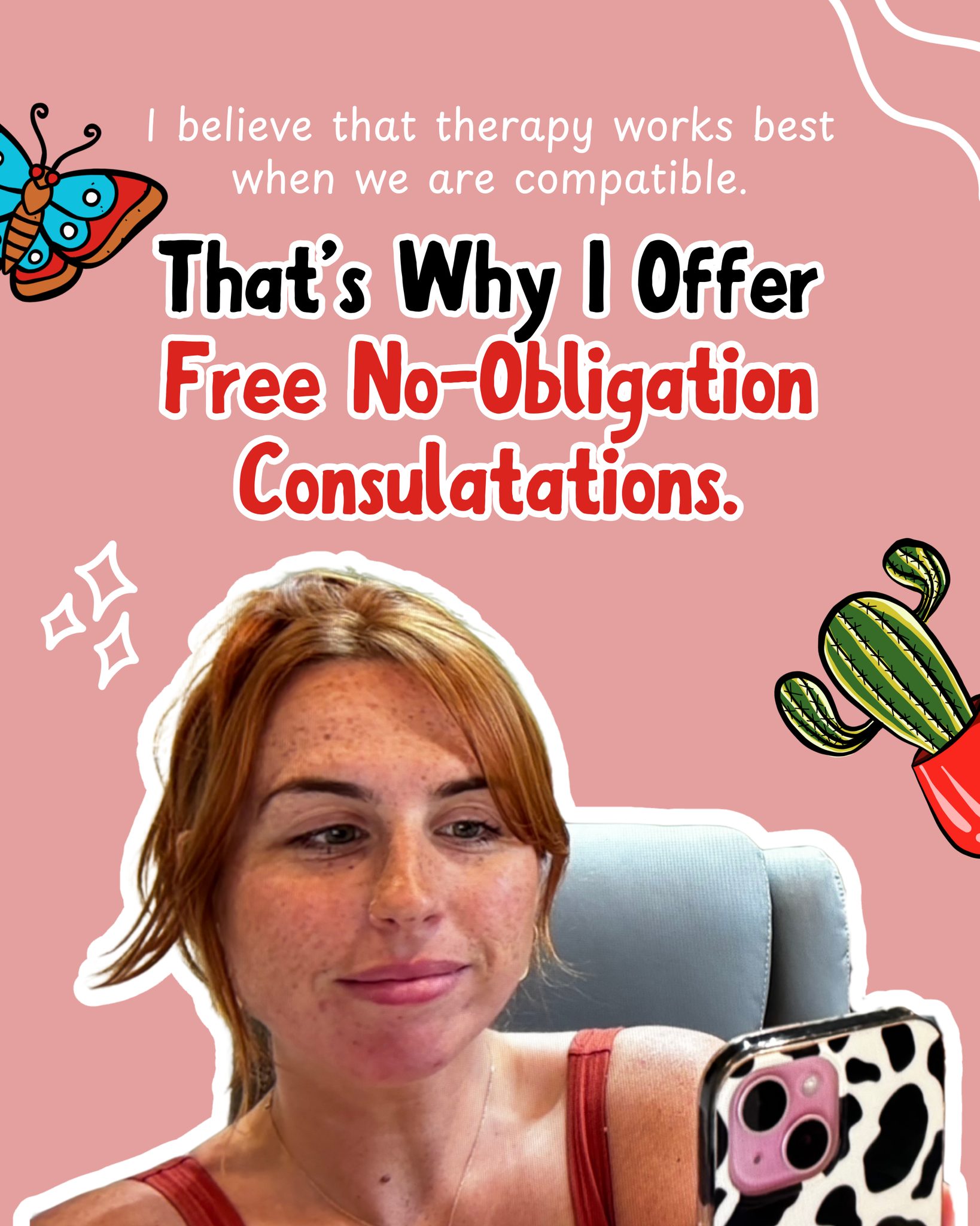 The biggest indicator of therapy working for you is feeling like it's the right therapist to create that relationship with - no matter what type of therapy it is! 🦋
Which is why I always offer free no-obligation consultations for us BOTH to find out if we're the right match ✨
-
-
#SomaticTherapist #TherapyWorks #TraumaInformed #TraumaHealing