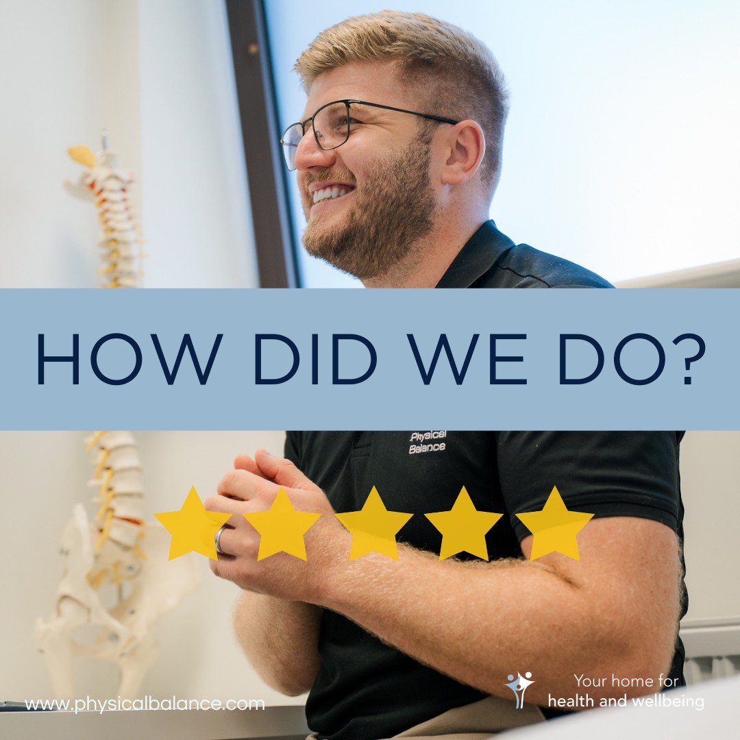 We always appreciate your feedback. If you would like to recommend us (and we'd love it if you could), you can leave a review on Google or on our Facebook page where it will help others to find us too. Thank you ❤️ You can find links to both in our bio #physicalbalance #basingstokeclinic #thestudioatphysicalbalance #osteopathybasingstoke #massagetherapybasingstoke #acupuncturebasingstoke #sportstherapybasingstoke #foothealthcarebasingstoke #reflexologybasingstoke #advancedelectrolysisbasingstoke #earwaxremovalbasingstoke #ledlighttherapybasingstoke #sportsmassagebasingstoke #fullbodysportsmassagebasingstoke #podiatrybasingstoke #vitamininjectionsbasingstoke #cryotherapybasingstoke #nutritionbasingstoke #hotstonemassagebasingstoke #swedishmassagebasingstoke #indianheadmassagebasingstoke #aromatherapymassagebasingstoke #headneckandshouldermassagebasingstoke #sportsmassagebasingstoke #reformerpilatesbasingstoke #pilatesbasingstoke #yogabasingstoke