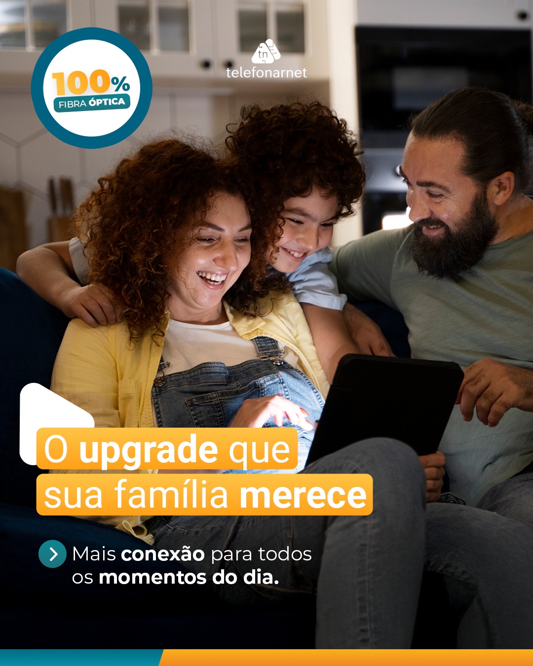 Casa cheia, rotina intensa e todo mundo conectado ao mesmo tempo. 💙
Se a internet não acompanha, o estresse aparece rapidinho.
O Plano Família da Telefonar é aquele upgrade que faz diferença de verdade no dia a dia, mais estabilidade, mais conforto e menos preocupação com quedas ou lentidão.
Porque sua família merece uma conexão que funcione pra todos.