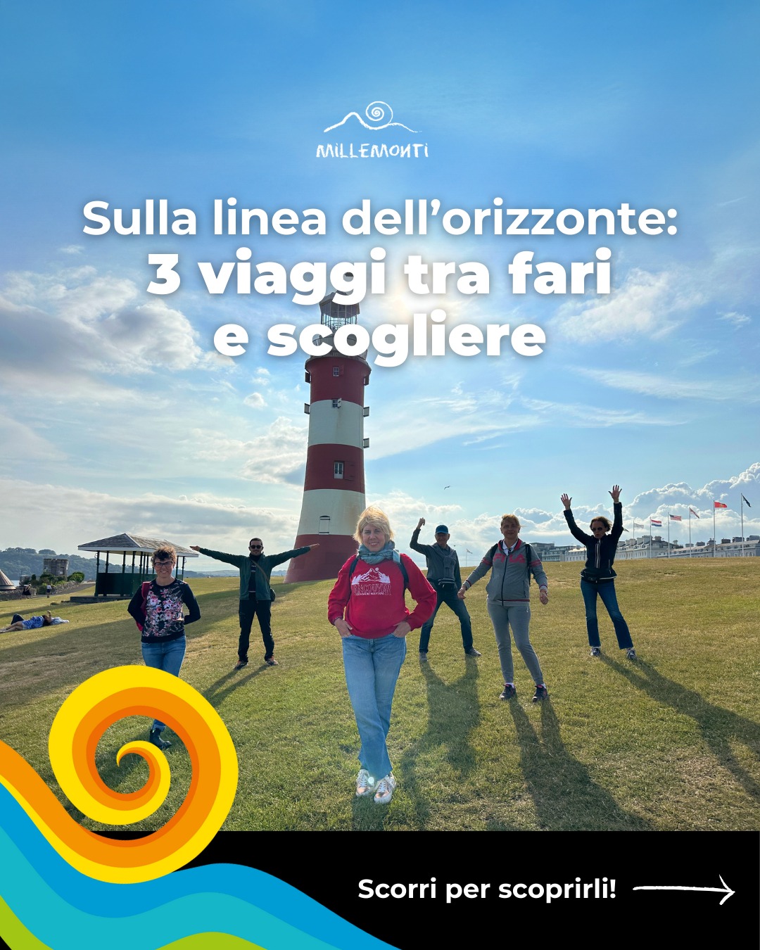 🌊 Odore di sale, vento sul viso, il suono delle onde. E poi una luce, sempre accesa, che veglia sul mare: il faro ✨
È da qui che partono i nostri prossimi tre viaggi di gruppo, tra coste selvagge e fari iconici:
📍BRETAGNA 🇫🇷 Doppio appuntamento: 31 maggio-7 giugno 2026 e 5-12 settembre 2026!
📍CORNOVAGLIA 🏴 6-14 giugno 2026, tra castelli, miti arturiani e trekking
📍SCOZIA 🏴 19-27 settembre 2026: partenza confermata! Unisciti al gruppo!
Sempre inclusi:
✅ GUIDA PROFESSIONISTA che parte con te dall'Italia
✈️ VOLI A/R
👉🏼 Scoprili tutti su www.millemonti.it!
#millemonti #outdoors #trekking #viaggiare #viaggi #viaggio #vacanza #vacanze #viaggiotrekking #vacanzedigruppo #viaggiodigruppo
@sportlandweb_ @kayland_official @rockexperienceofficial @guidealpinelombardia @guidealpine_italiane