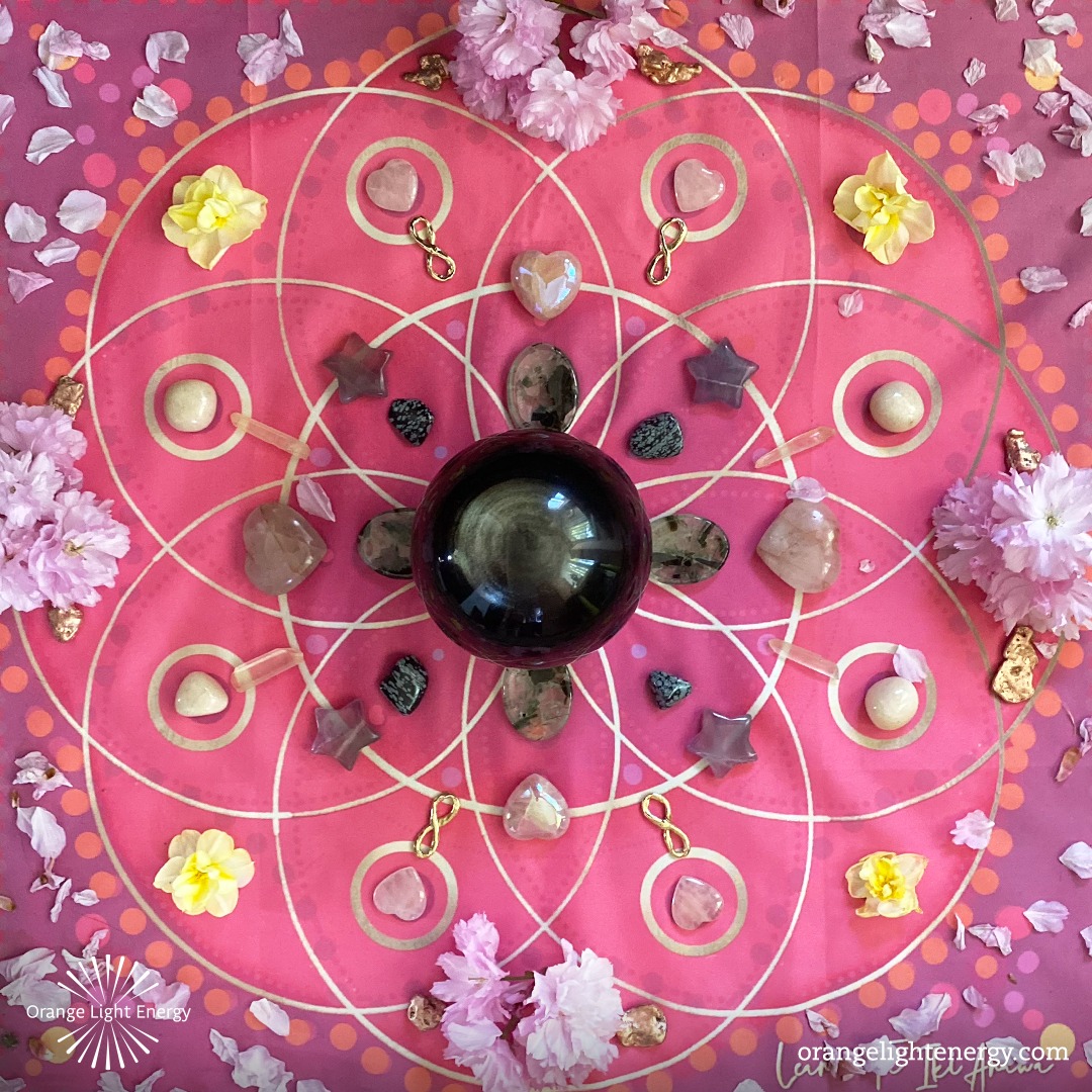 A grid created and activated to support compassion 🩷
Calling in compassion for yourself, for your body, your mind, situations and experiences with in your life, compassion for others, for the collective, for all with whom we share this journey.
We recommend looking at the grid for 60 seconds to allow you to absorb and accept the energies they offers, for each the experience will be different but the energies will be received.
__
Are you ready to take the next step in your spiritual journey? Come see how we can help: https://www.orangelightenergy.com
Are you looking for your Lightworker Tribe? Come check out our Patreon community:https://www.patreon.com/OrangeLightEnergy
Follow us at https://www.instagram.com/orangelightenergy/
Find Jennifer 💜
You Tube: https://www.youtube.com/MetatronIsSpeaking
Medium: https://medium.com/Metatron.Is.Speaking
#orangelightenergy #metatronisspeaking #light #energy #receive #energysupport #crystal #crystals #crystalgrid #movingforward #support #loss #hope #grief #lightinthedark #peace #love #gentleness #light #compassion #choicepoint