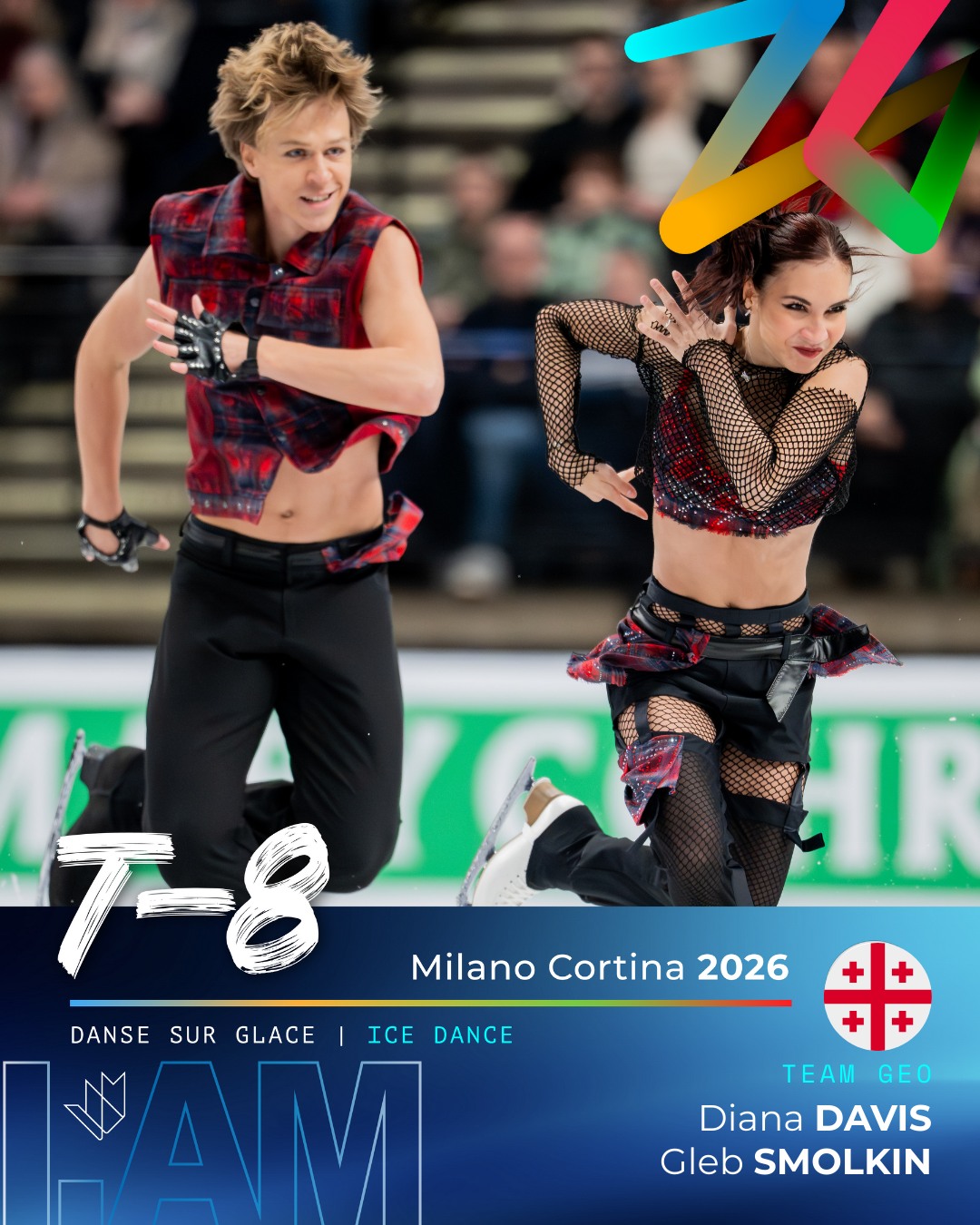 Dans 8 jours, les meilleurs duos de danse sur glace brilleront sous les projecteurs de Milan! 🌟
Rencontrez les athlètes I. AM qui seront à #MilanoCortina2026 ✨Diana Davis & Gleb Smolkin ✨
📍 Représentent: la Géorgie 🇬🇪
🤝 Patinent ensemble depuis: 2018
✨Expérience olympique: Pékin 2022 (14es)
📺 Voyez-les en action les 9 et 11 février pour la danse rythmique et pour la danse libre! La Géorgie est également qualifiée pour l’événement par équipes qui débutera le 6 février!
//
In 8 days, the best ice dancing duos will shine under the spotlight in Milan! 🌟
Introducing I. AM’s #MilanoCortina2026 Olympians ✨Diana Davis & Gleb Smolkin ✨
📍 Representing: Georgia 🇬🇪
🤝 Teamed up in: 2018
✨Olympic appearances: Beijing 2022 (14th)
📺 Tune in February 9 & 11 for the rhythm and free dance! Team Georgia is also qualified for the Figure Skating Team Event starting on February 6th!
@di__davis @glebsmolkin7
📸 @danielleearlphotography